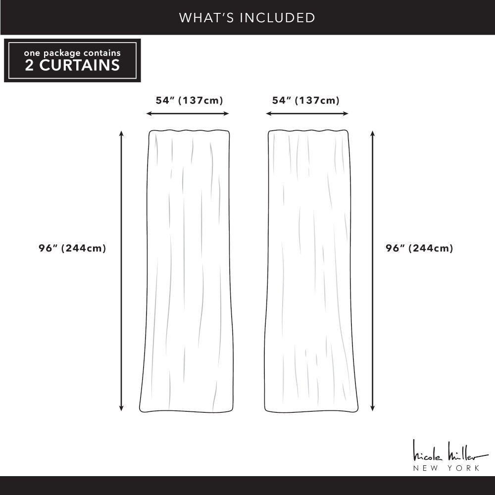 Nicole Miller YG013634DSNME1 A159 curtains - View #6