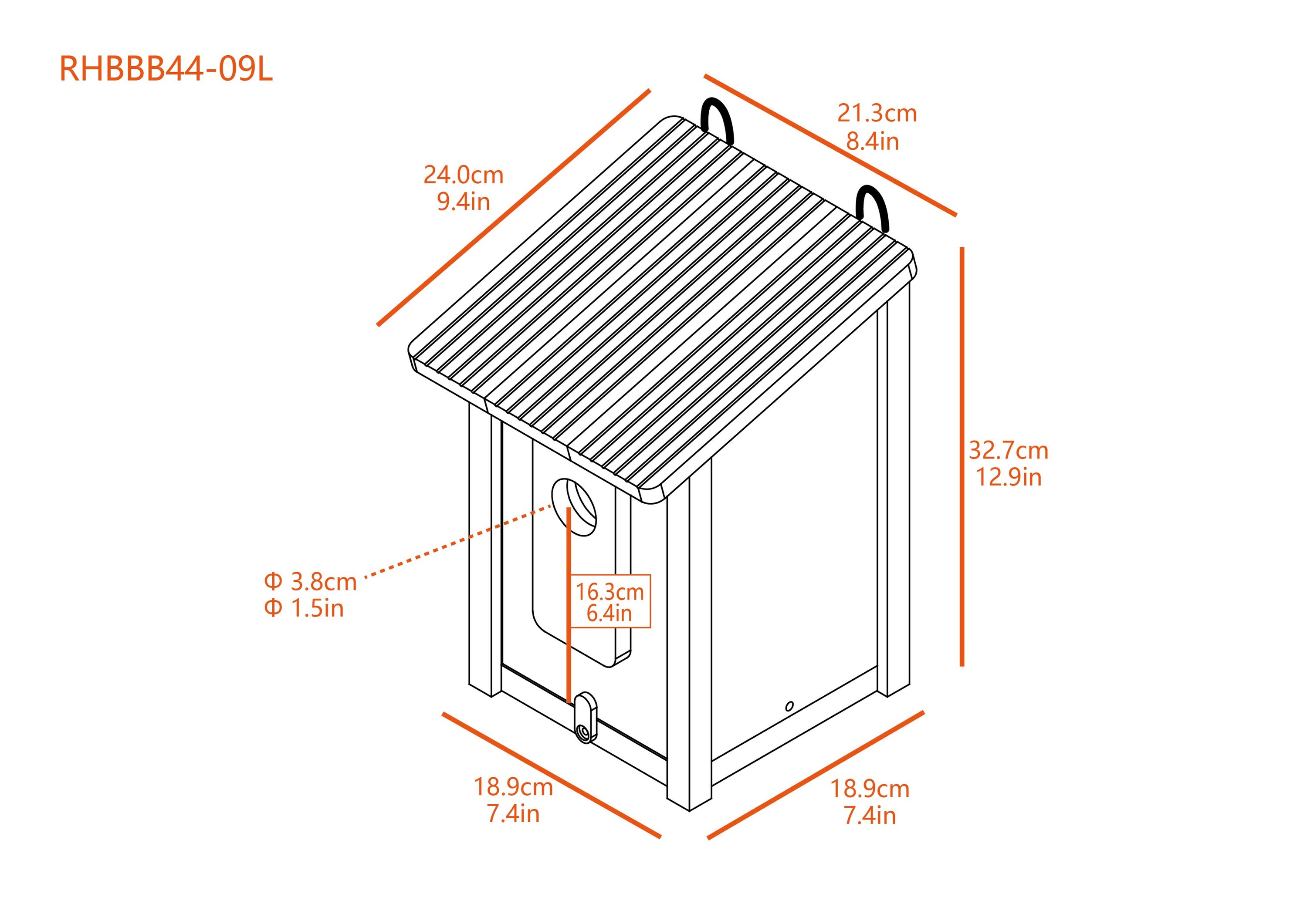 New Age Pet RHBBB44-09L Bird-Houses - View #8