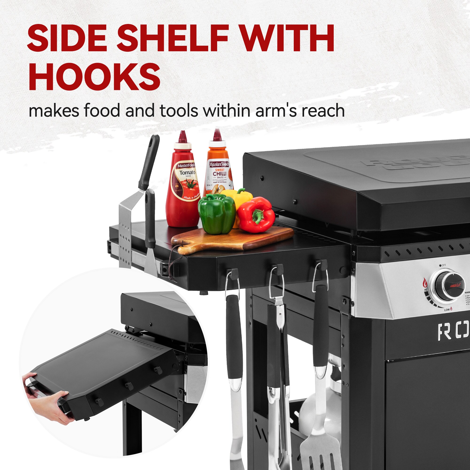 Royal Gourmet GB4008T Flat-Top-Grills - View #8