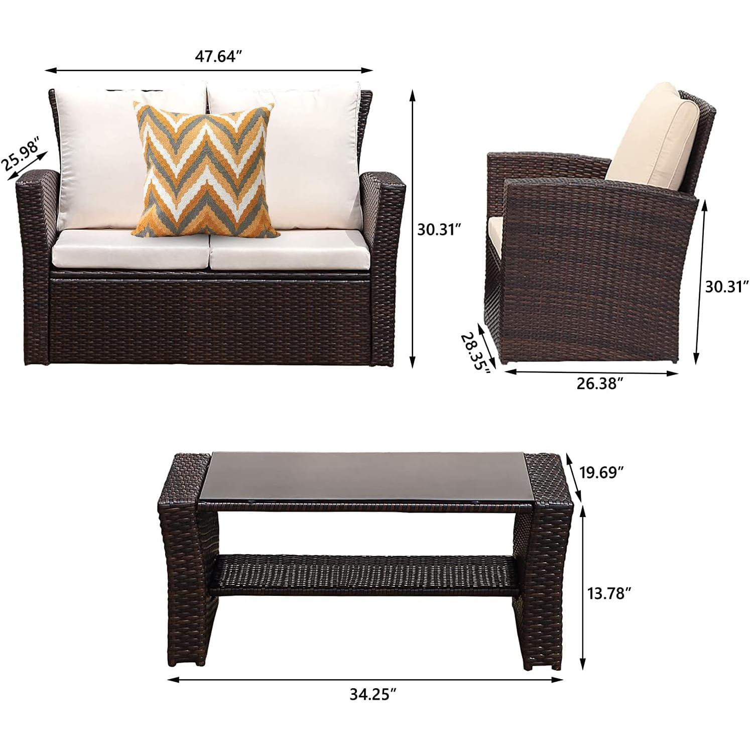 Bayfeve BF-182815-PCS Patio-Conversation-Sets - View #7