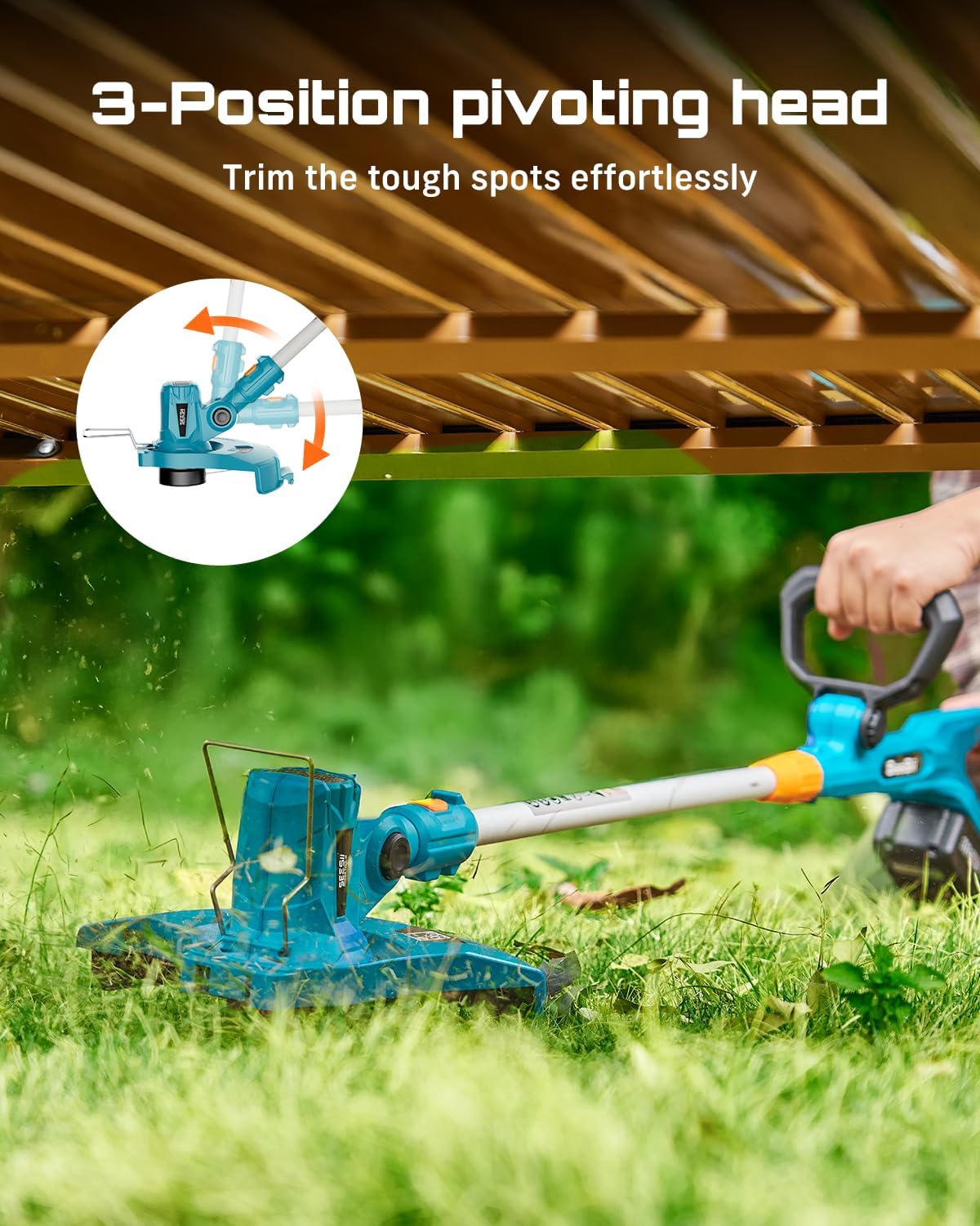 SeeSii Electric String Trimmer and Leaf Blower Combo Kit 3 in 1