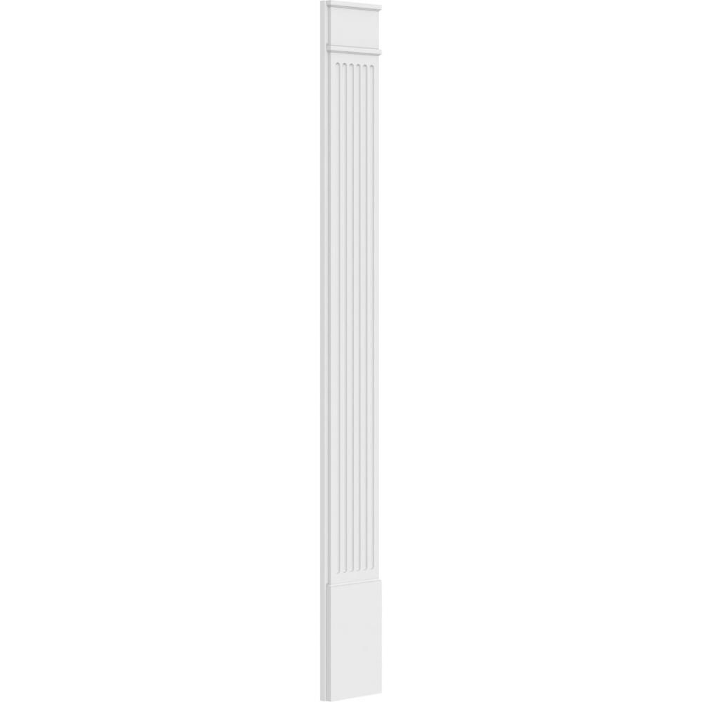 Ekena Millwork PILP12X108FL02-2 Entry-Door-Casing-Accents - View #4