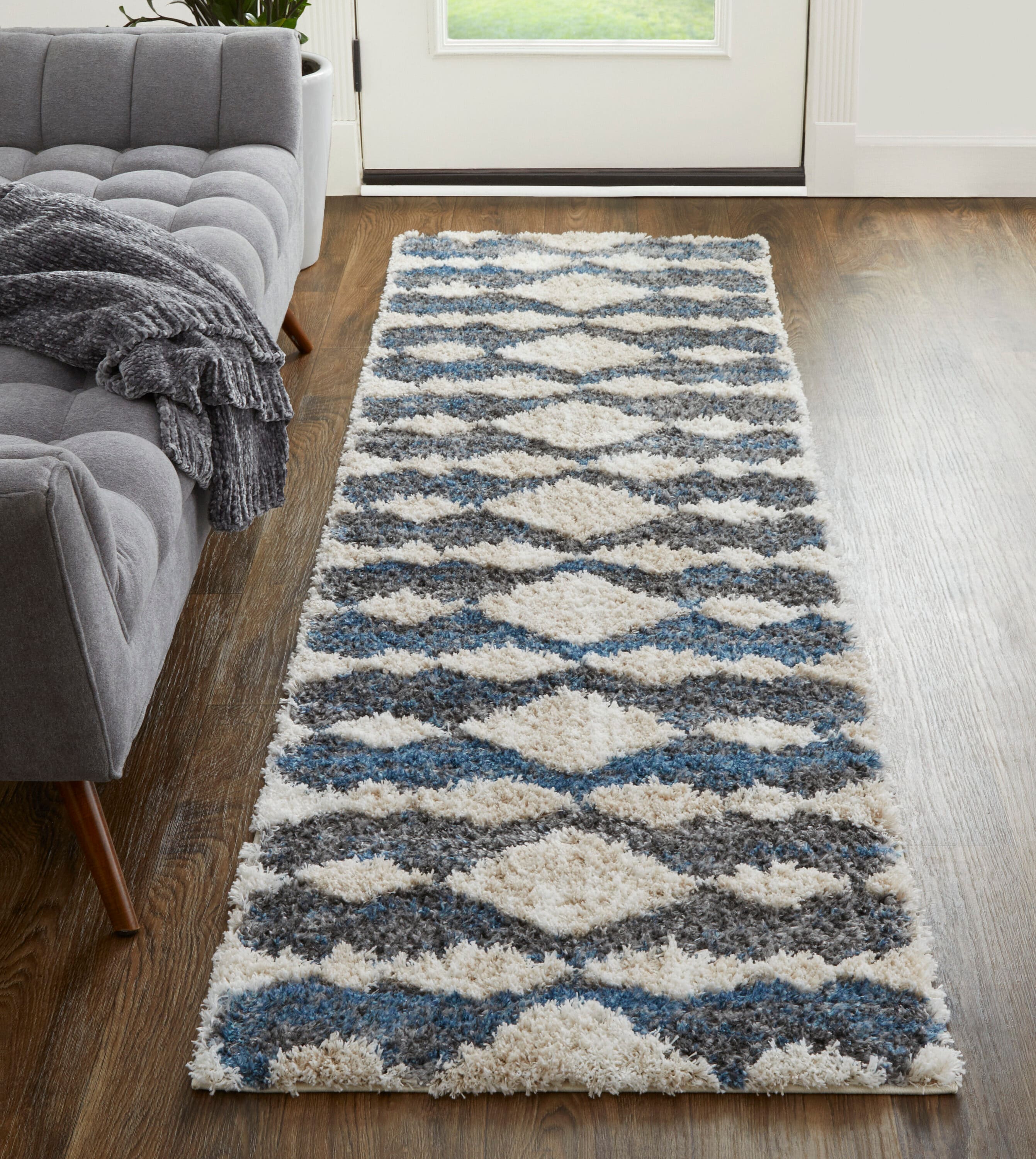 Room Envy MYNR39IFBLUGRYI68 rugs - View #2