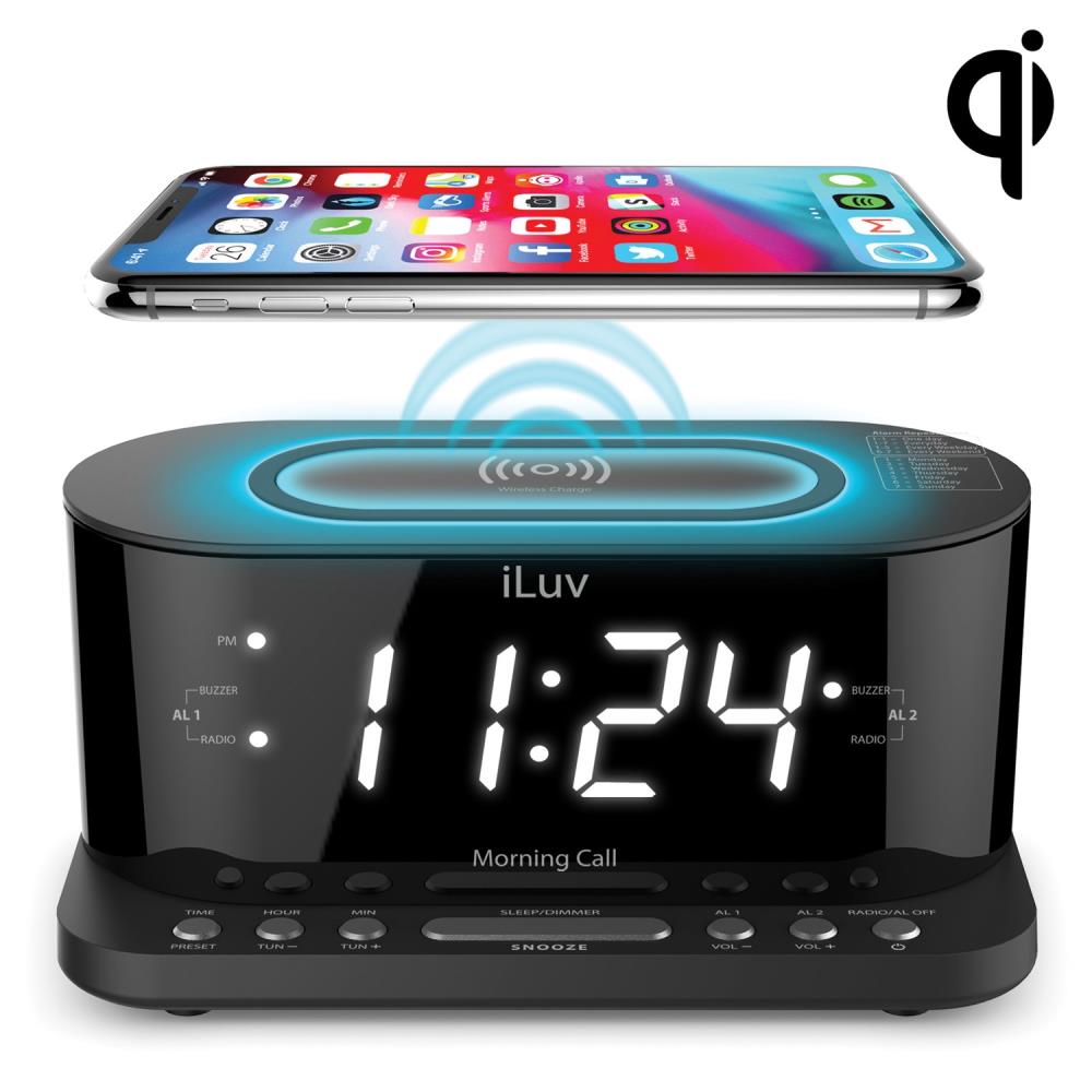 iLuv MORCAL5QULBK Indoor-Outdoor-Clocks - View #2