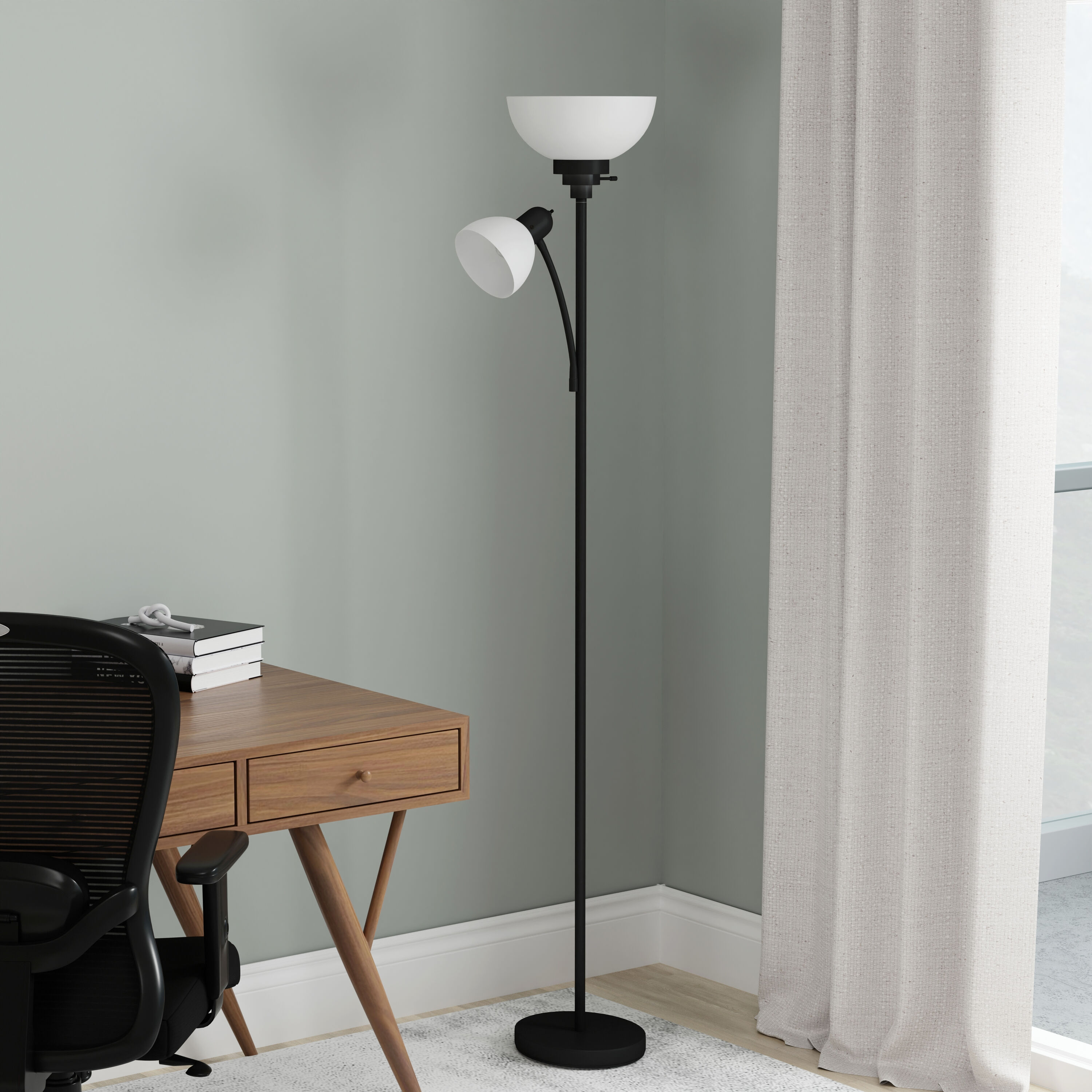 Style Selections FL18MBK floorlamps - View #4