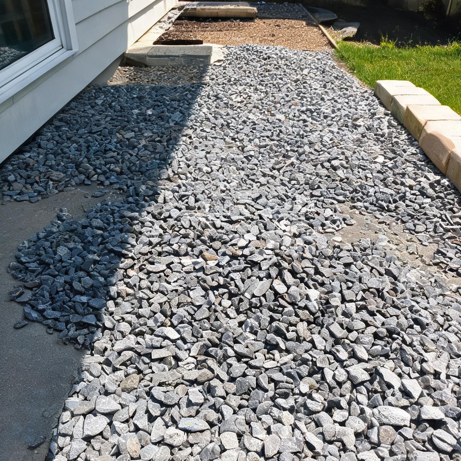 SunJet Woven Polypropylene Geotextile Fabric for Driveway and Landscape Stabilization in Classic Black 12.5 x 30 ft