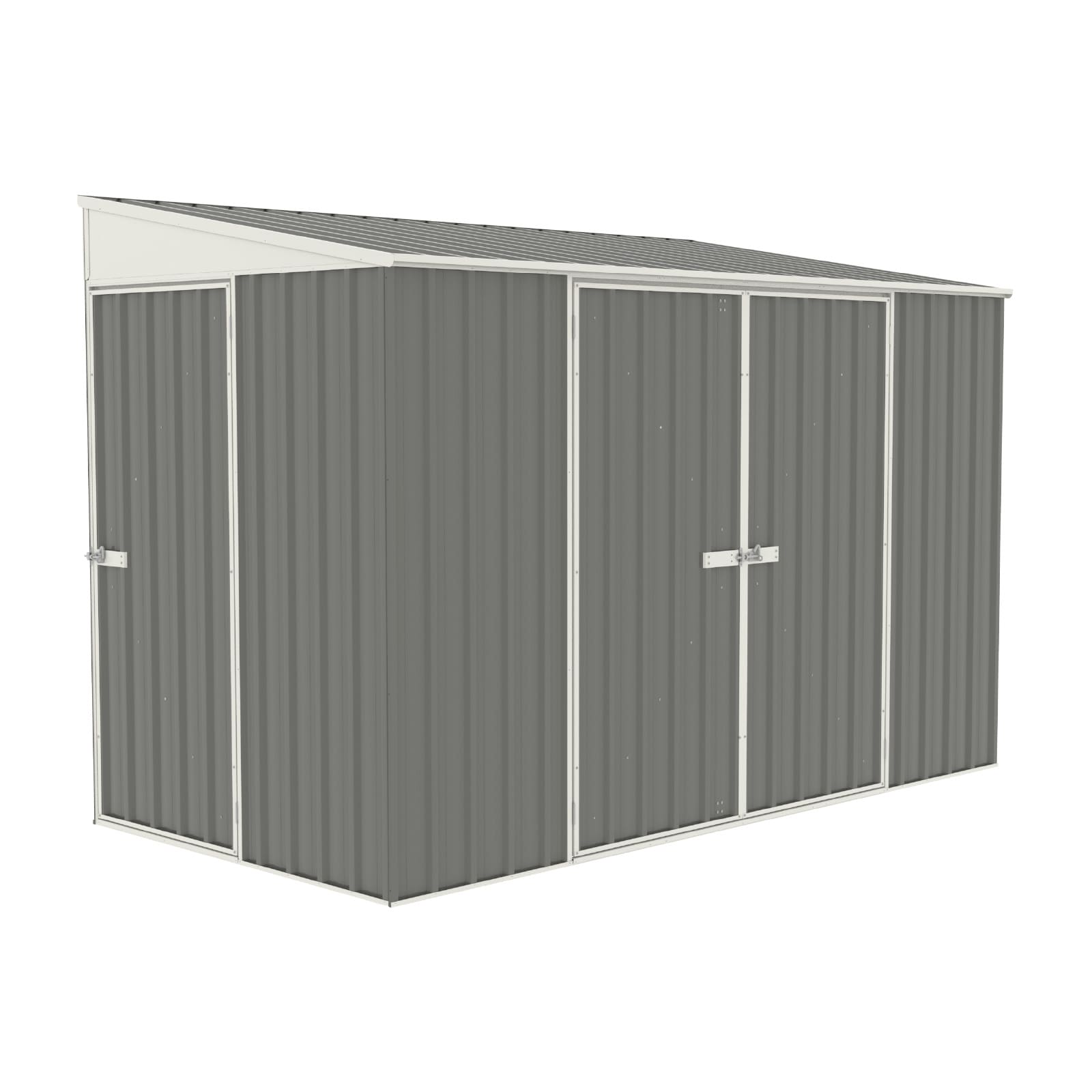 ABSCO AB1102 5-ft x 10-ft Durango Galvanized steel Storage Shed