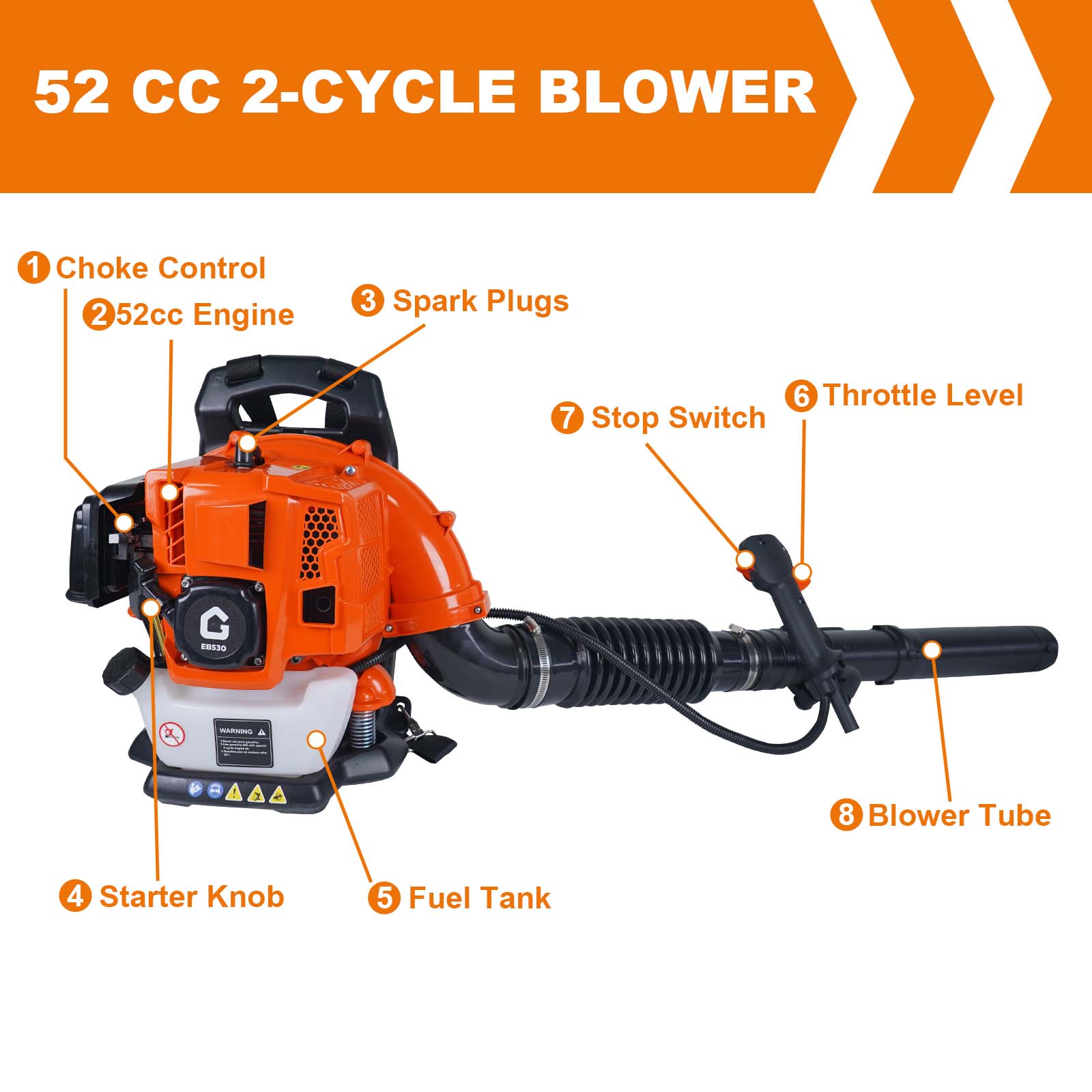 Garvee 06ZHBET-102 Cordless-Electric-Blowers - View #6