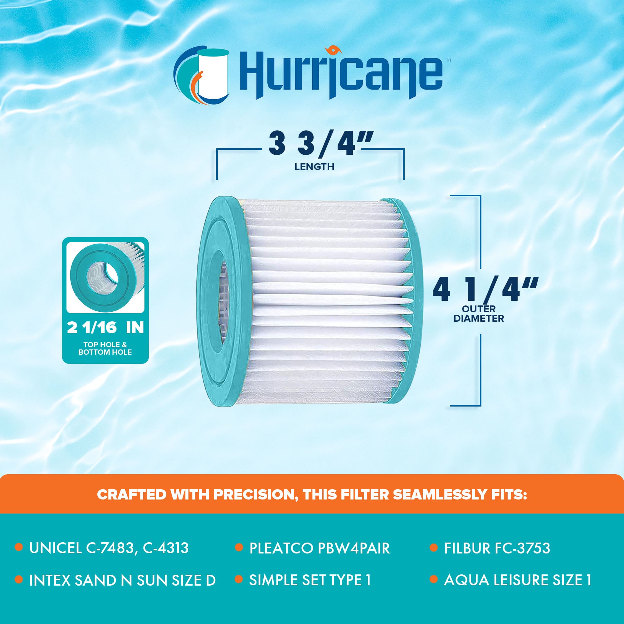 Hurricane 400478 Pool-Filter-Skim-Sys-Parts - View #3