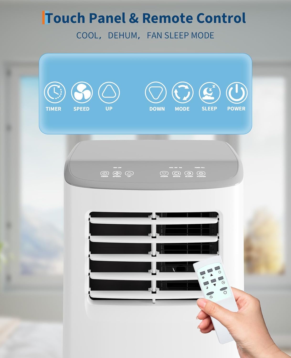 Qeetex LHF-DYQ-PHO-338DNVRD Portable-Air-Conditioners - View #6