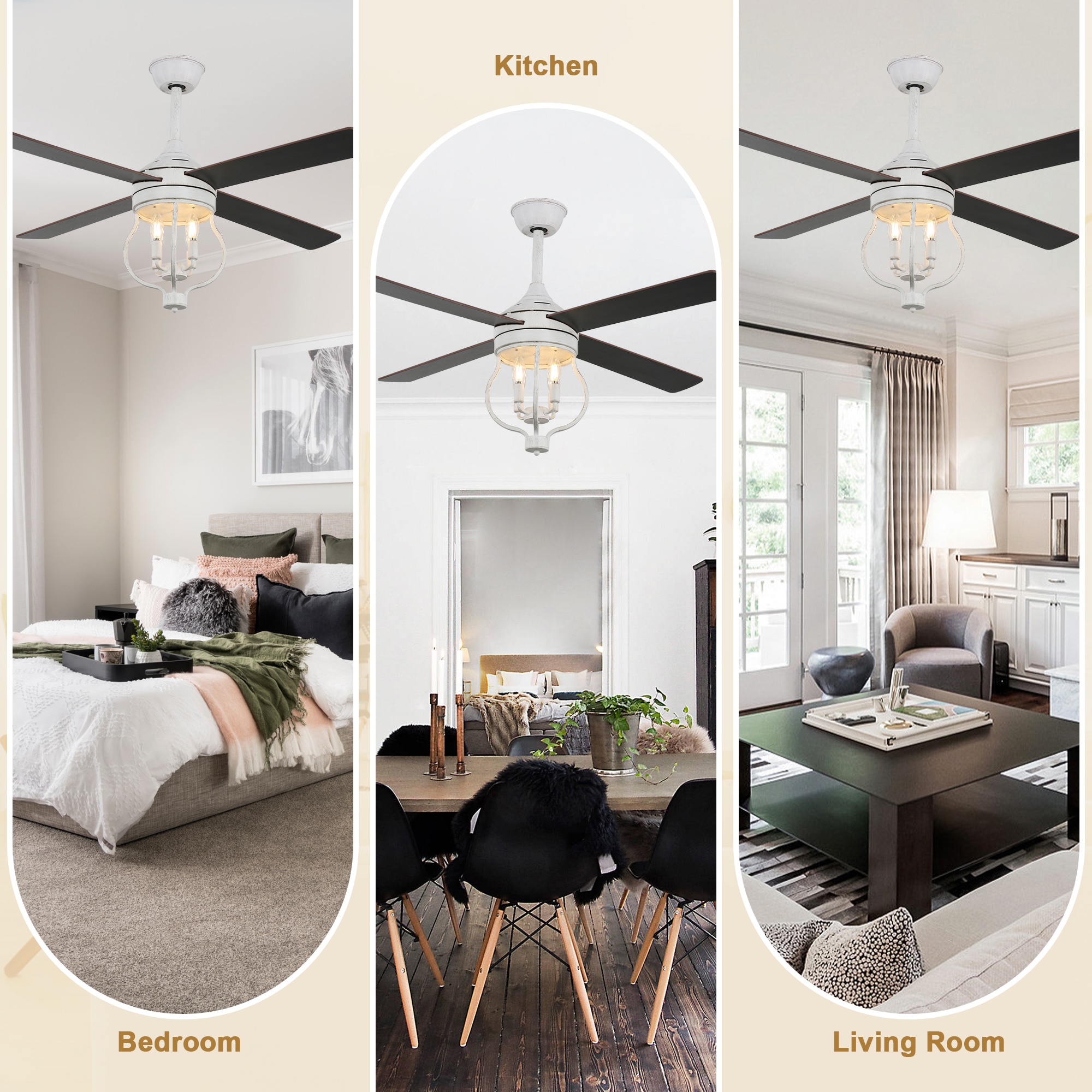 Bella Depot DCFSD5211-B Ceiling-Fans - View #3