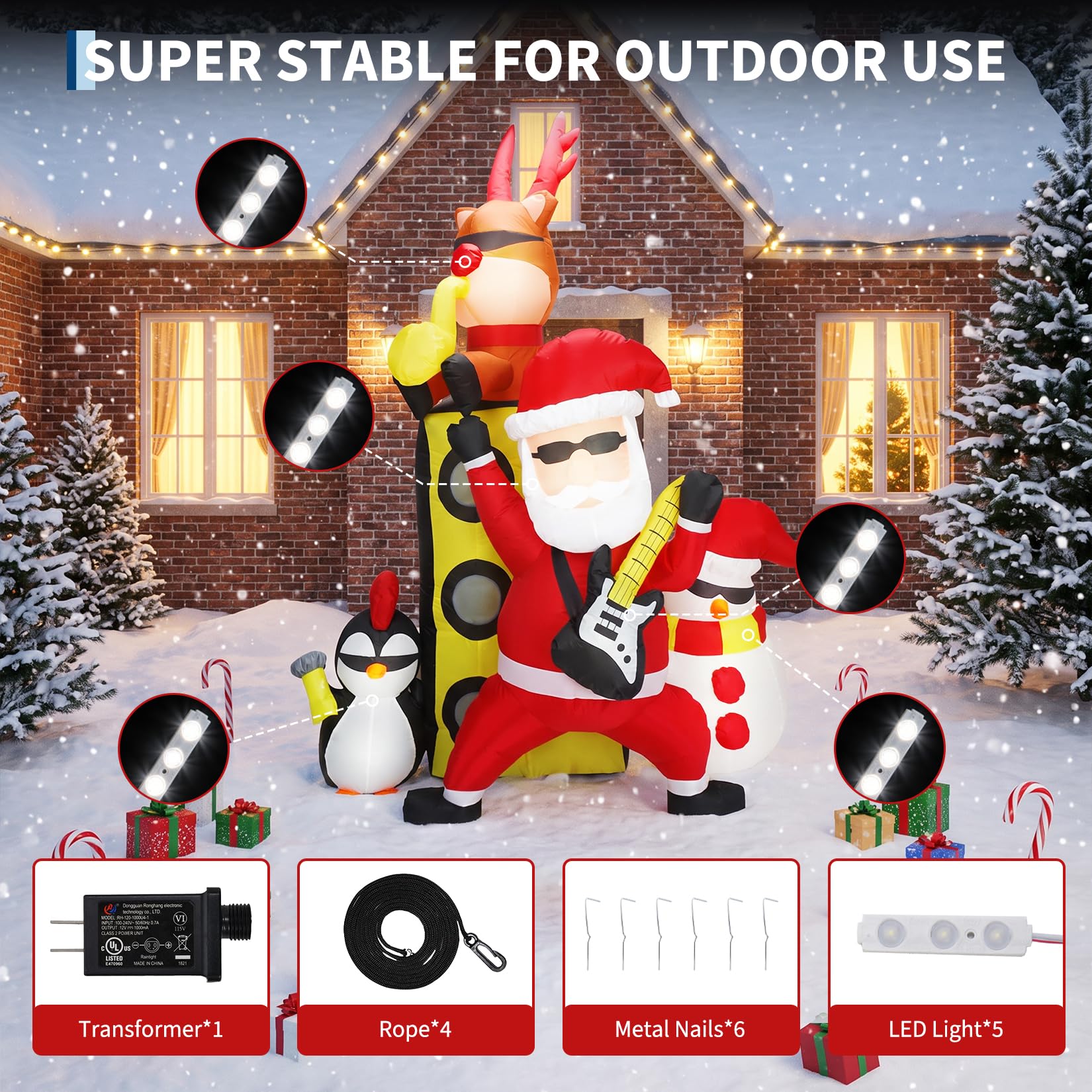 Garvee BLTYHSLEZY103VQ Christmas-Inflatables - View #4