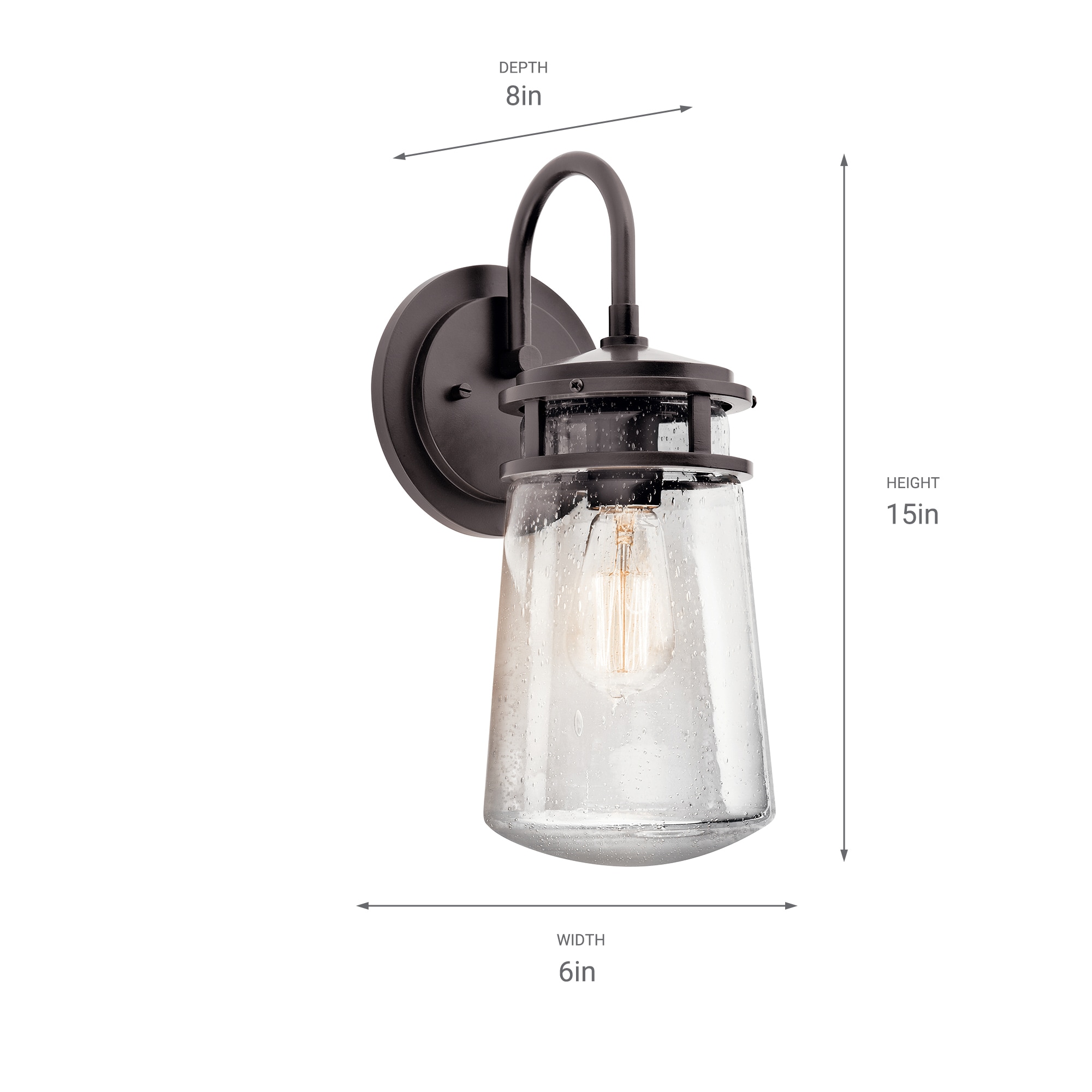 Kichler 49445AZ Outdoor-Wall-Lighting - View #3