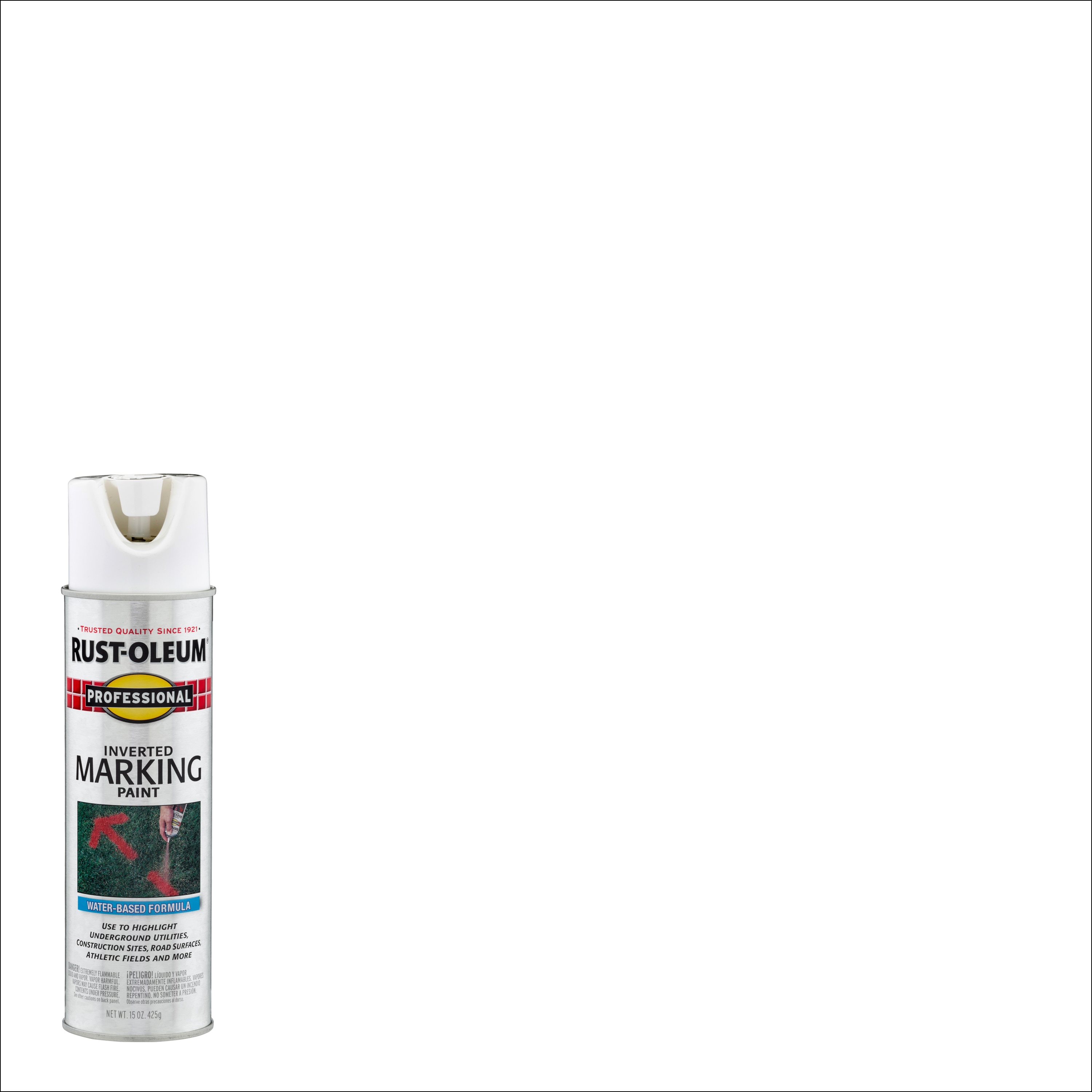 Rust-Oleum 270475 Professional Inverted Marking Paint White Water-based Marking paint ( Spray can )