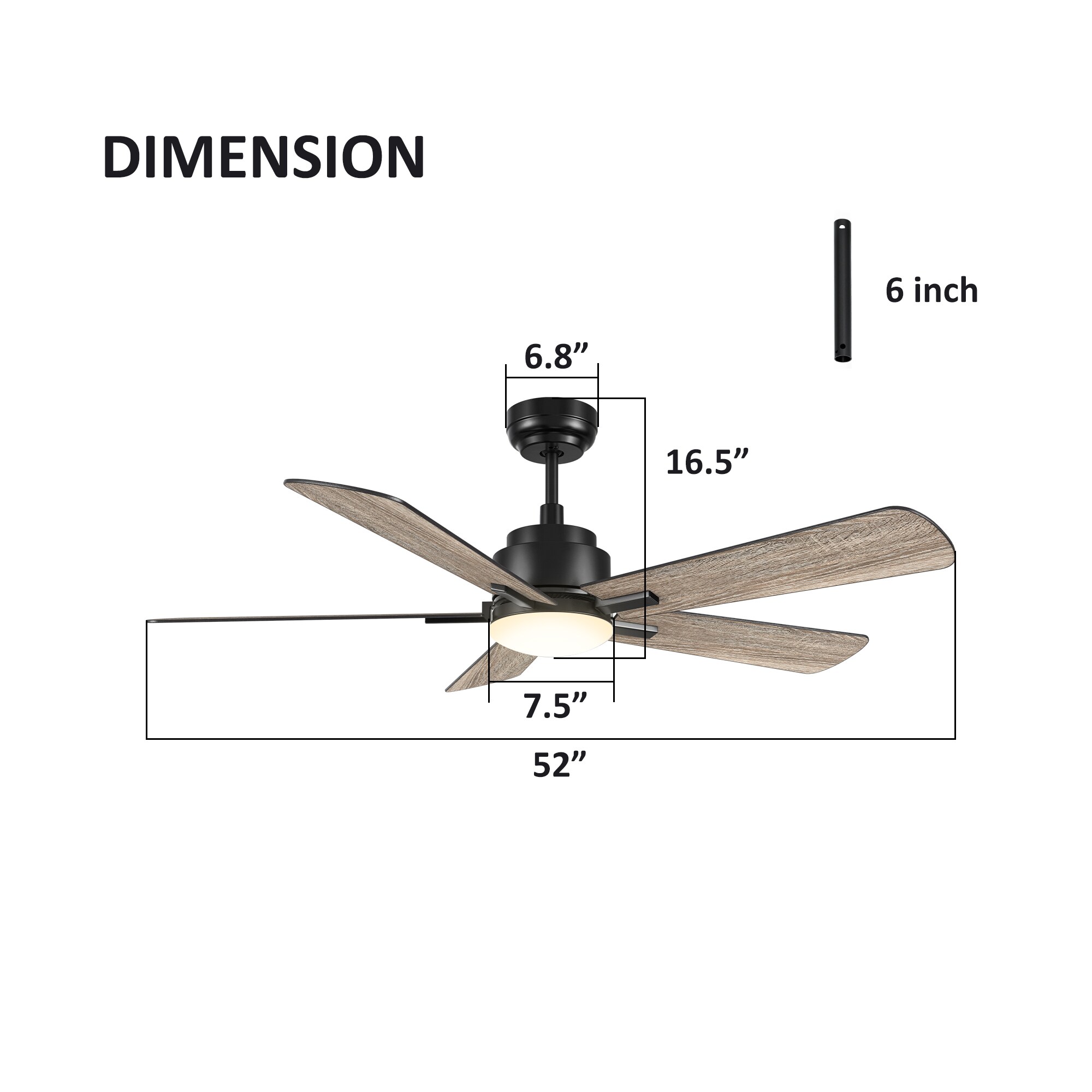 CARRO USA LS525E3-L12-BO-1 Ceiling-Fans - View #9