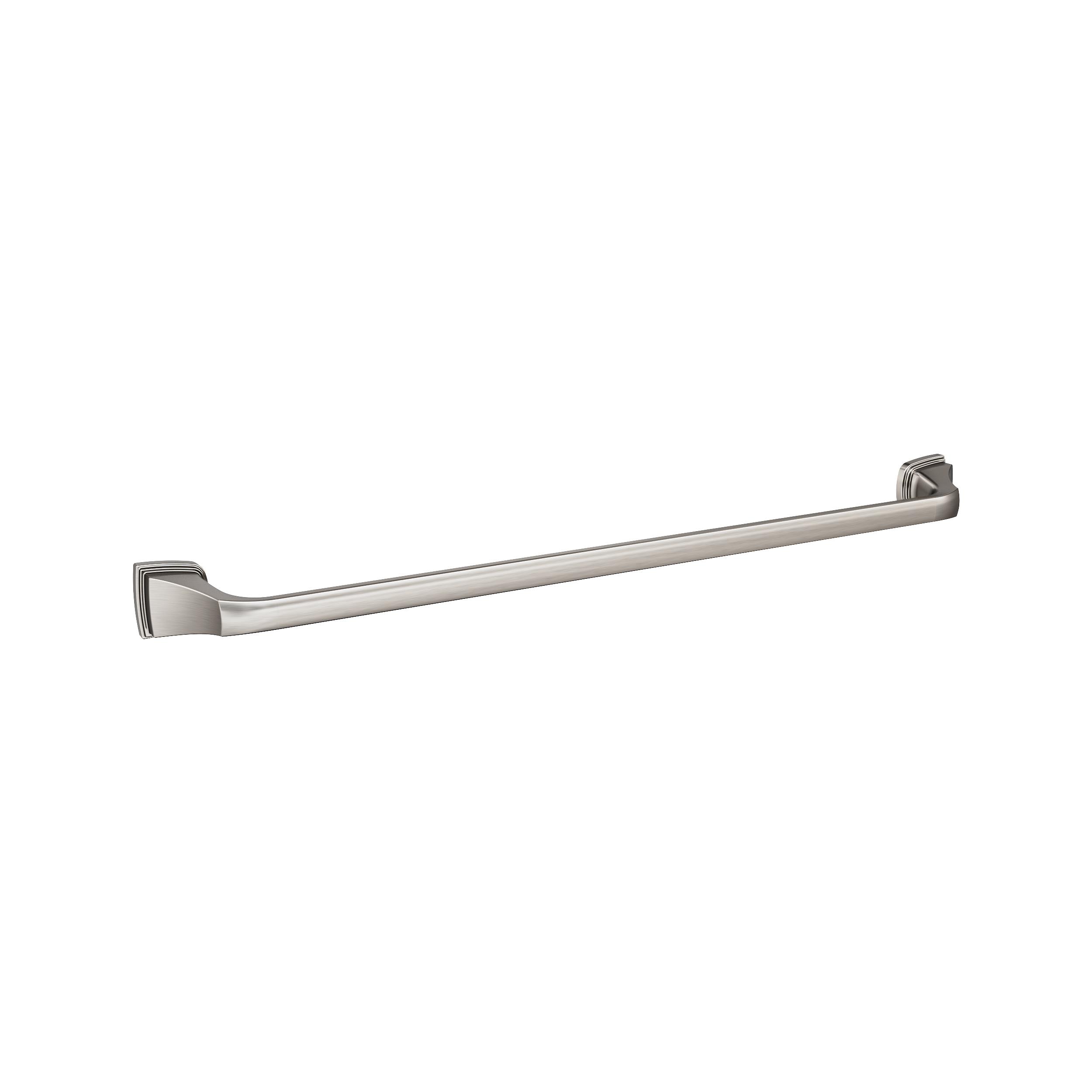 Amerock BH36034G10 Revitalize 24-in Brushed Nickel Wall mount Single Towel Bar
