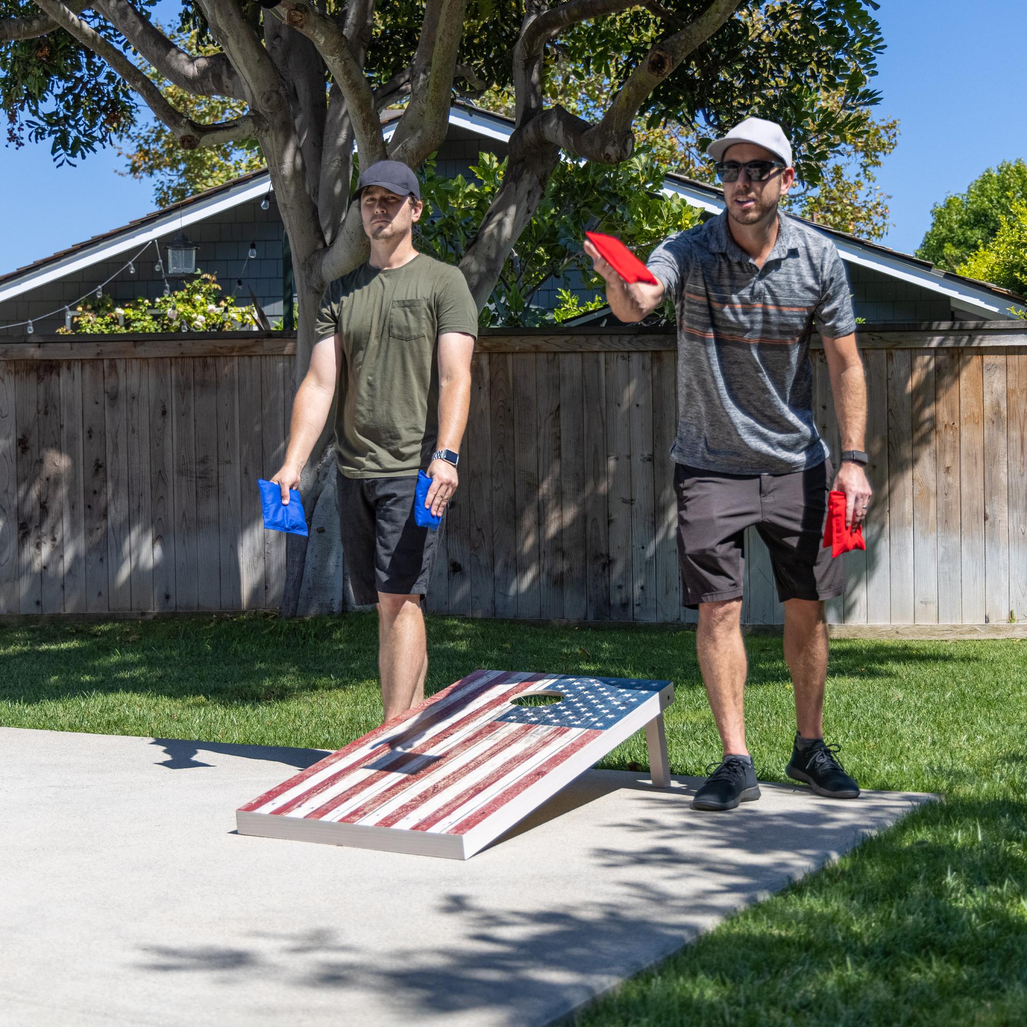 GoSports Outdoor Wood Corn Hole With Case In The Party Games Department ...