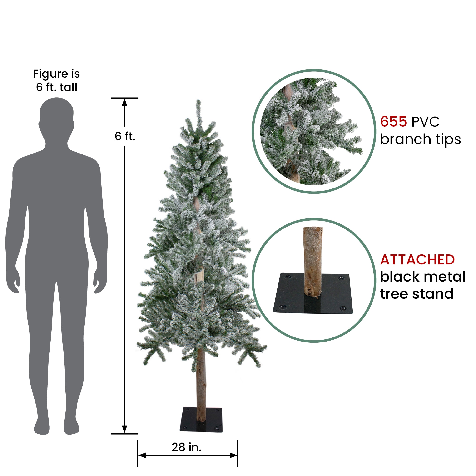Northlight 33532706 Artificial-Christmas-Trees - View #3