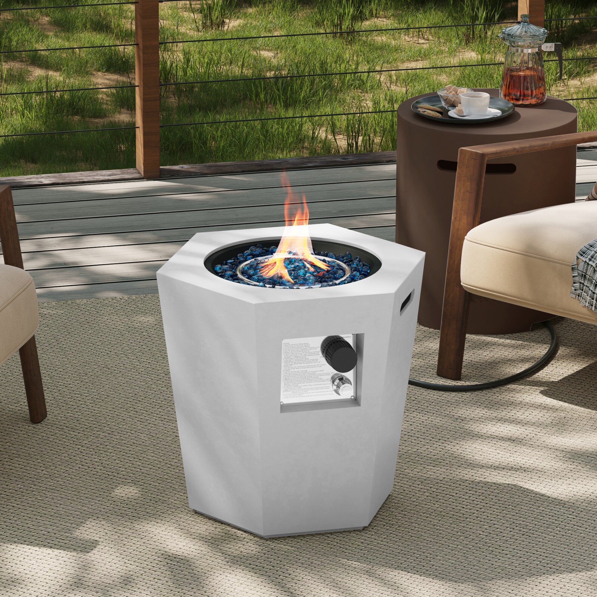 UPHA 24MGO-6BX-KCBF Outdoor-Gas-Firepits - View #2
