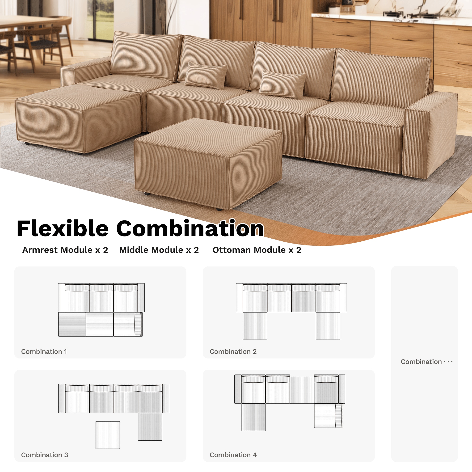 Ovios OGIGI800-62 Sofas-Loveseats - View #2
