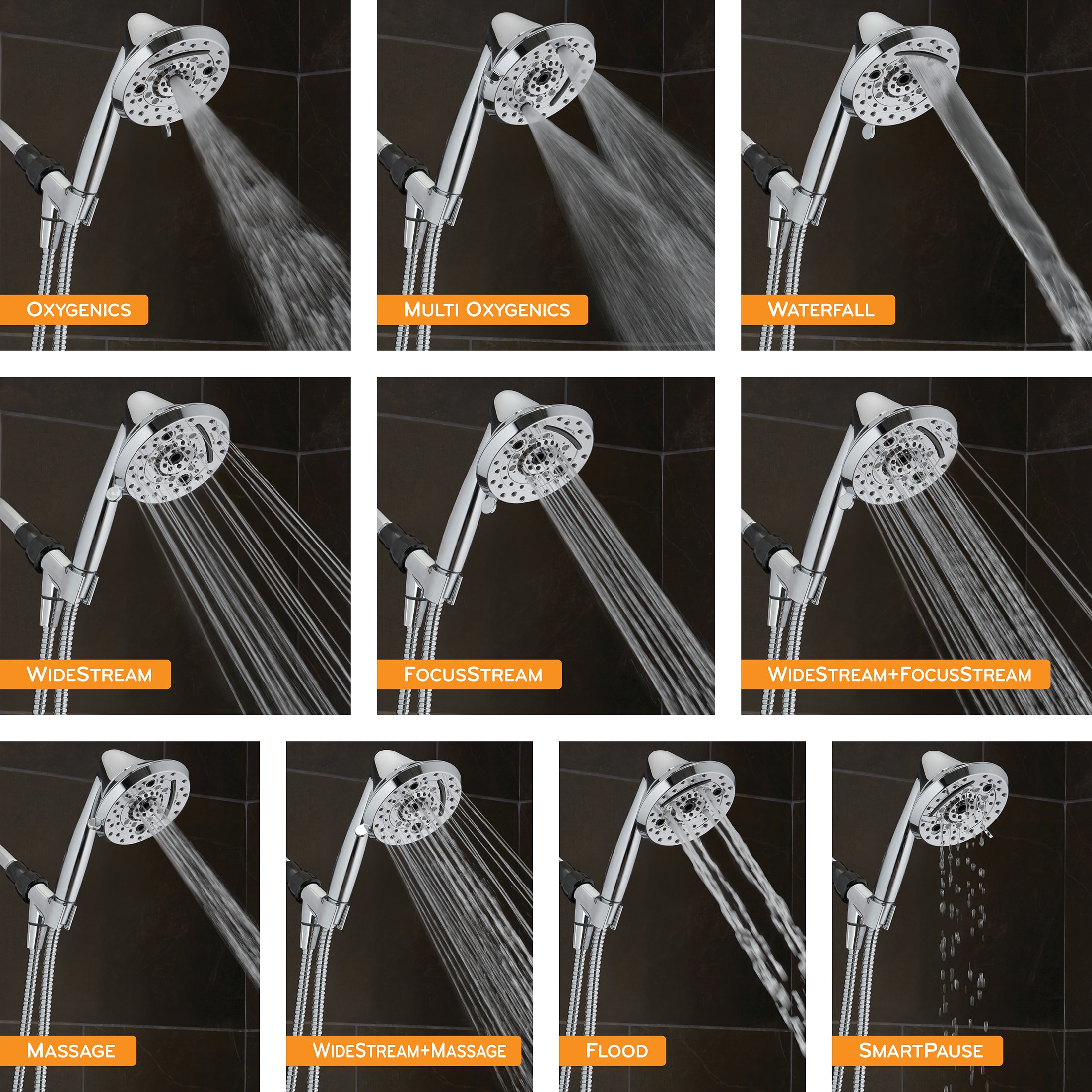 Oxygenics 51188 Fixed-Showerhead - View #3