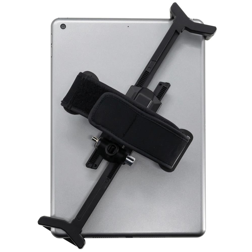 CTA Digital CTAPADATGL2 Adjustable Anti-Theft Security Grip with Hand Strap for Tablet