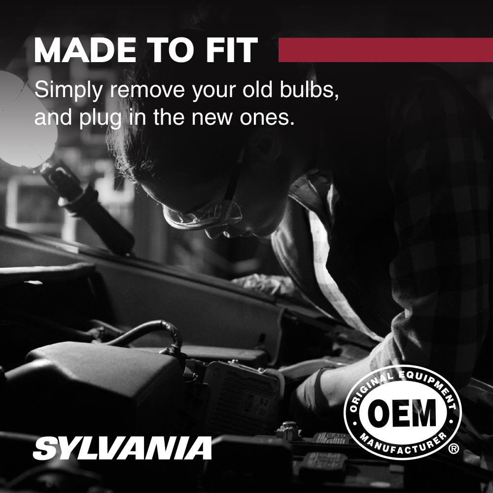 DRL SYLVANIA 4114 Long Life Miniature and Back-Up/Reverse Lights Contains 2 Bulbs Bulb Ideal for Daytime Running Lights 