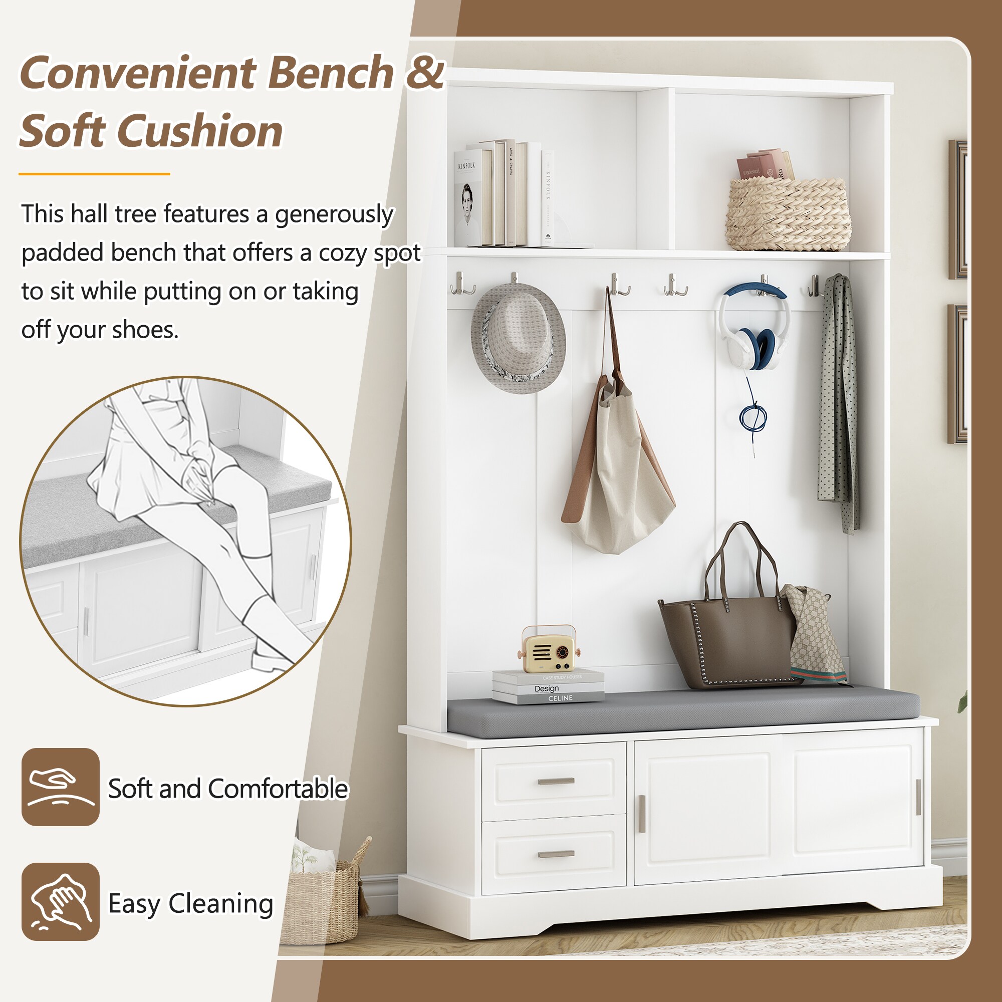 JANSNO HT-CR-11 Hall-Trees - View #3