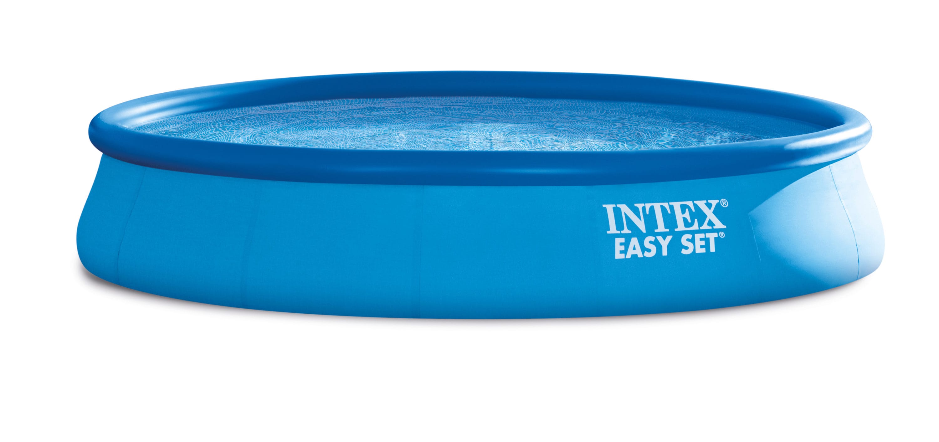 Intex 15-ft X 15-ft X 33-in Inflatable Top Ring Round Above-Ground Pool ...