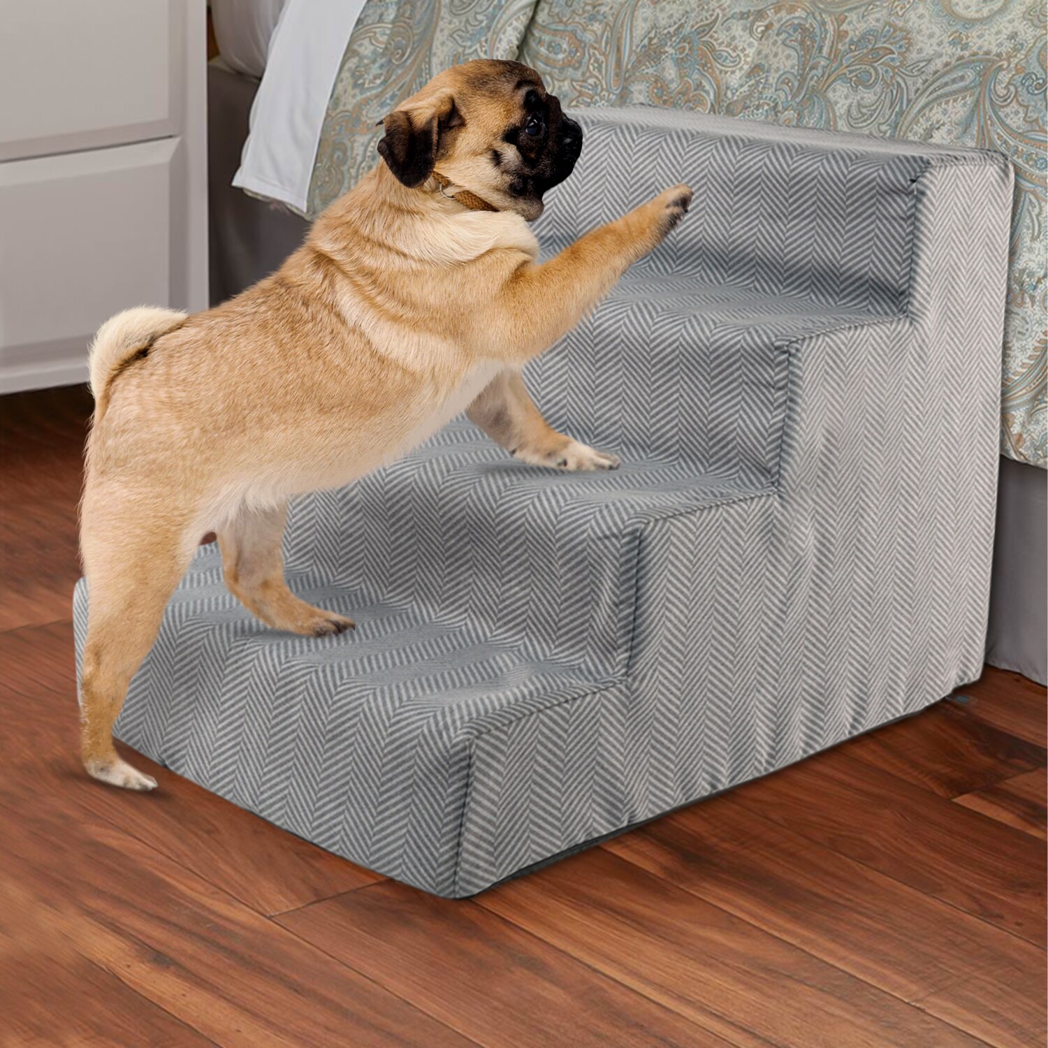 Precious Tails 1621HB-GRY Pet-Steps - View #6