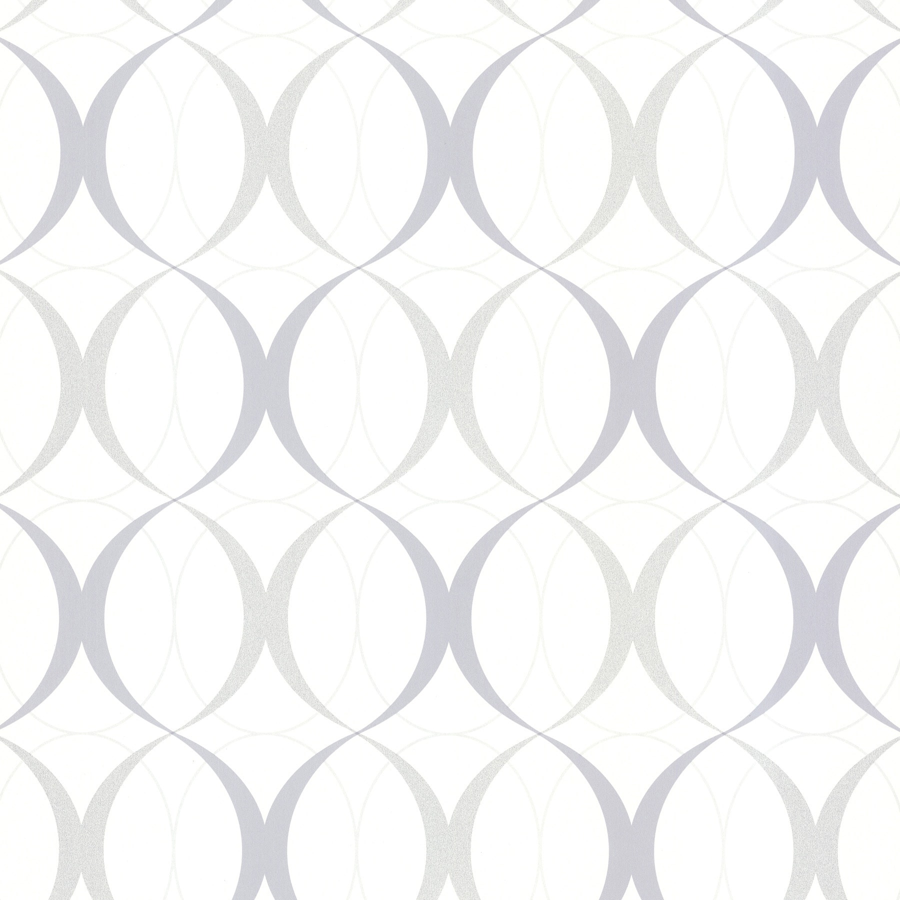 Brewster 347-67352 Kitchen and Bath Resource III 56.0-Sq. Feet White Non-woven Geometric Unpasted Wallpaper