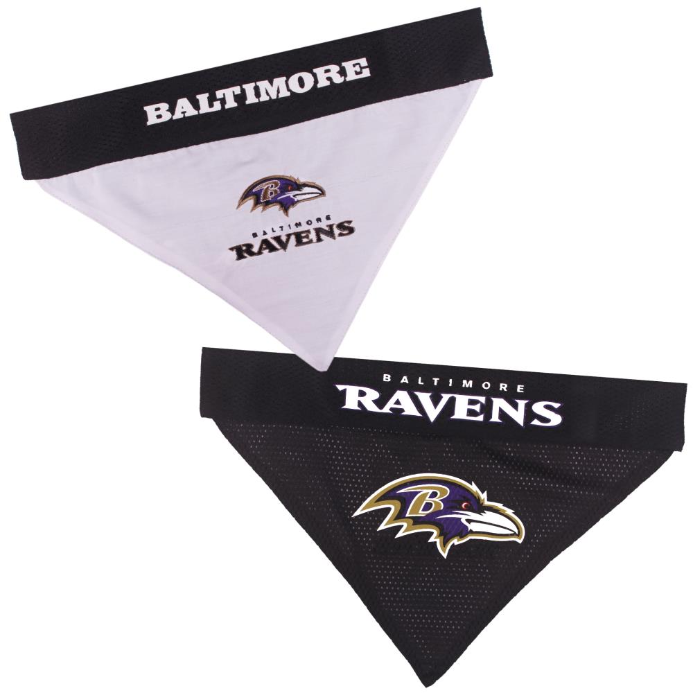 Baltimore Ravens Dog Jersey Medium Black Pets First NFL Screen