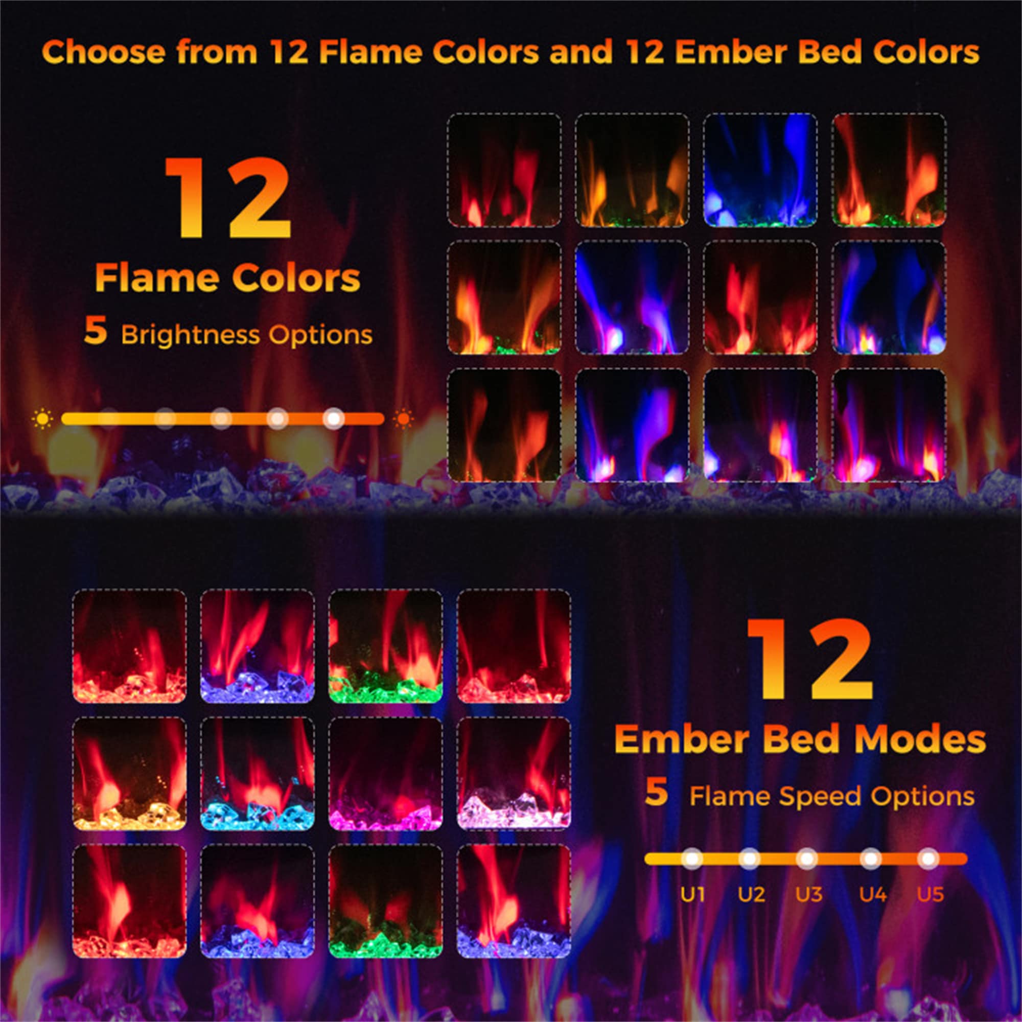 BABOOM BOM-35US-42-CO Electric-Fireplaces - View #7