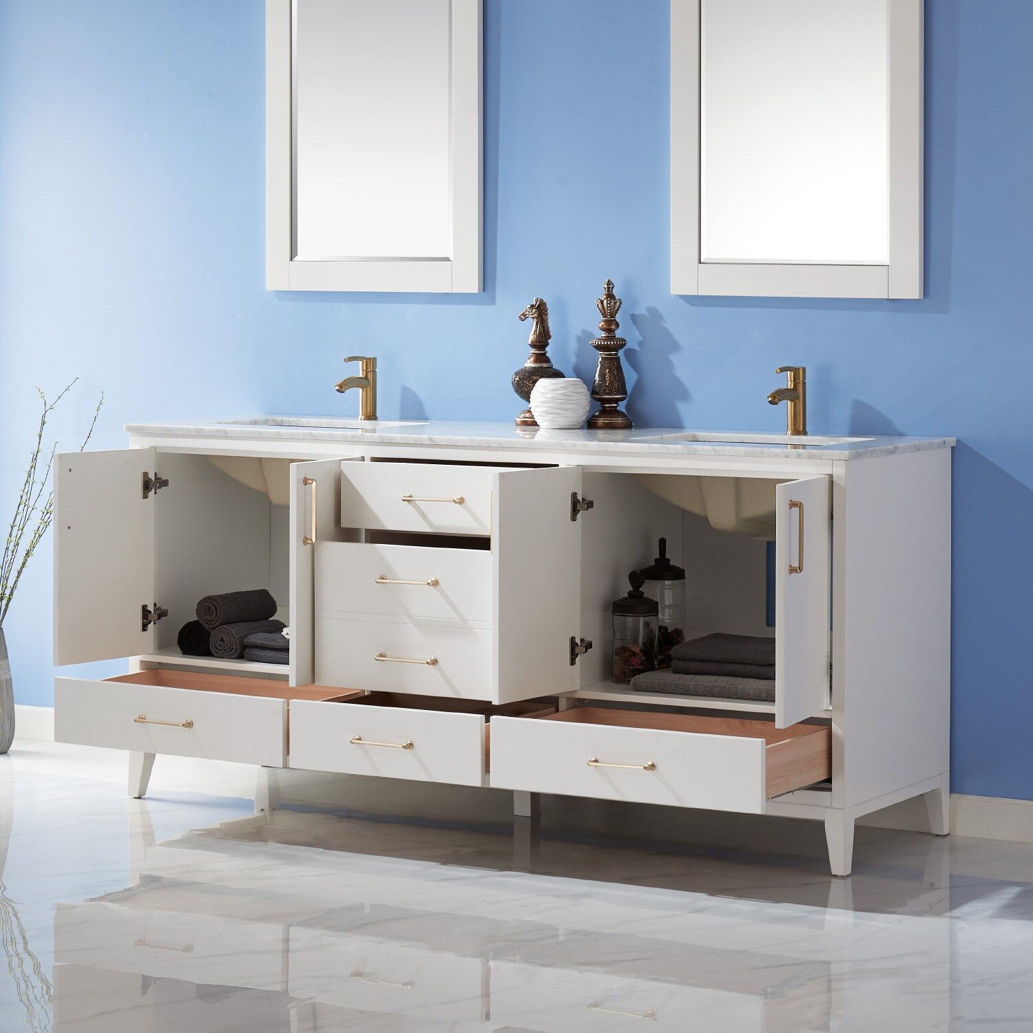Altair 541072-WH-CA Bath-Vanity-Combo - View #4