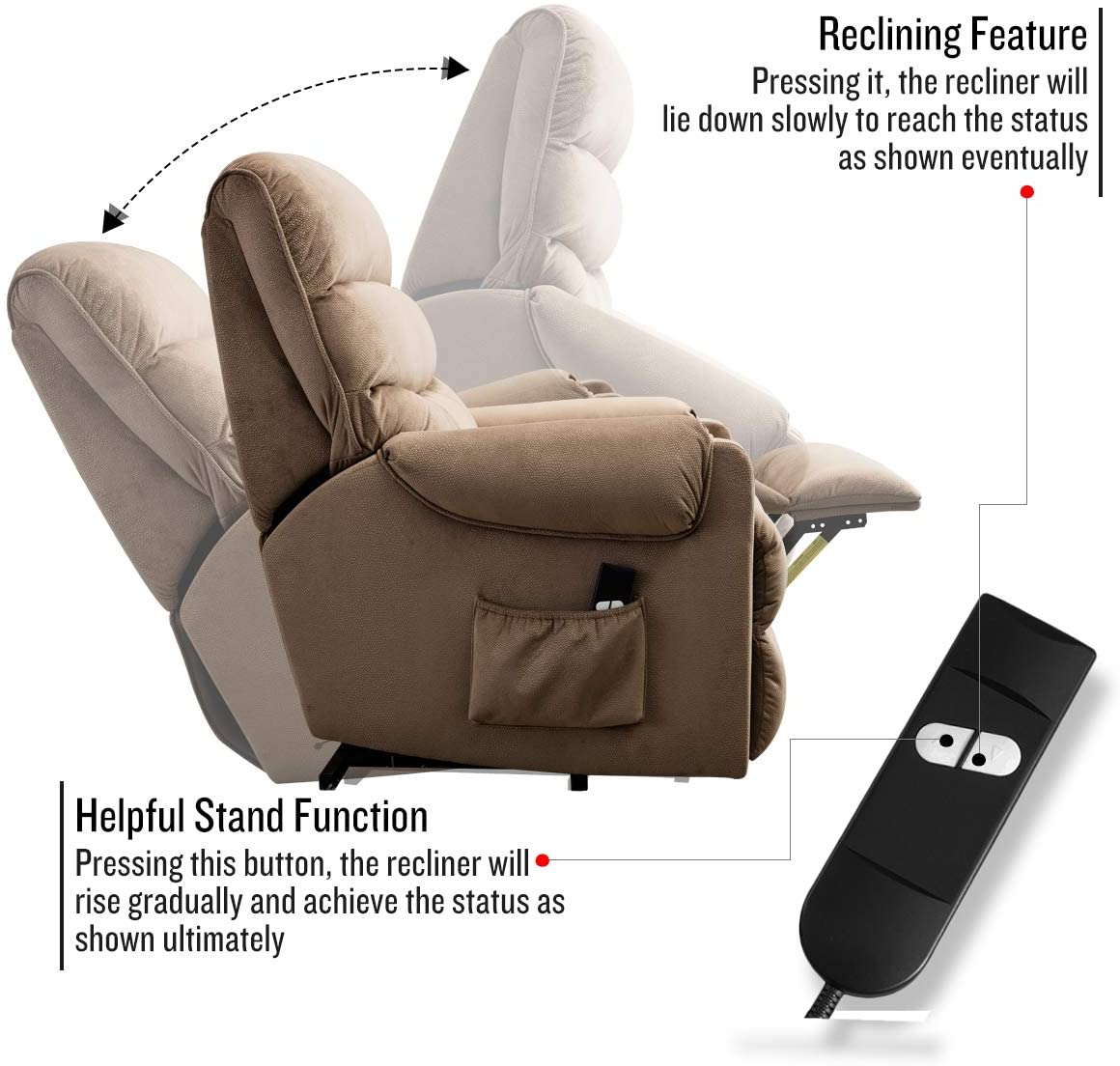 CASAINC L6484A51-D078 recliners - View #7