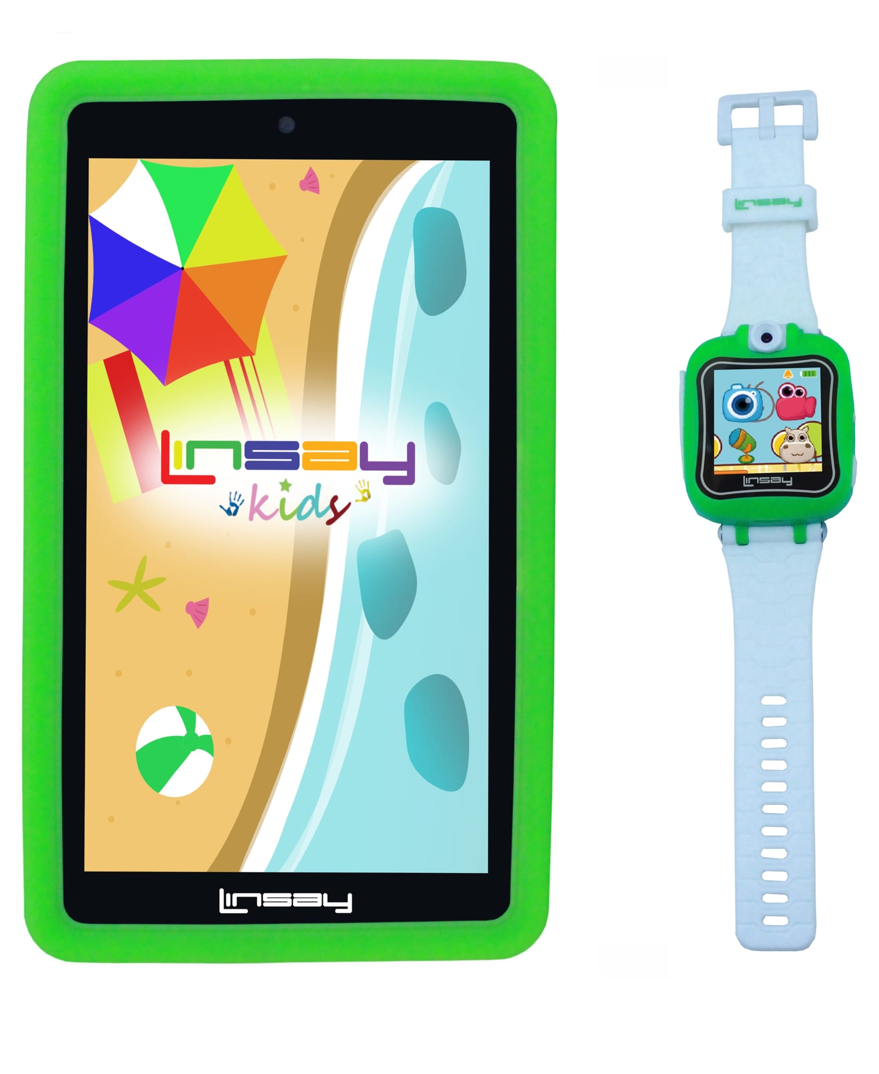 LINSAY F7KGWG 7.1-in 32 GB Android 13 Wi-fi Only Tablet with Case Included