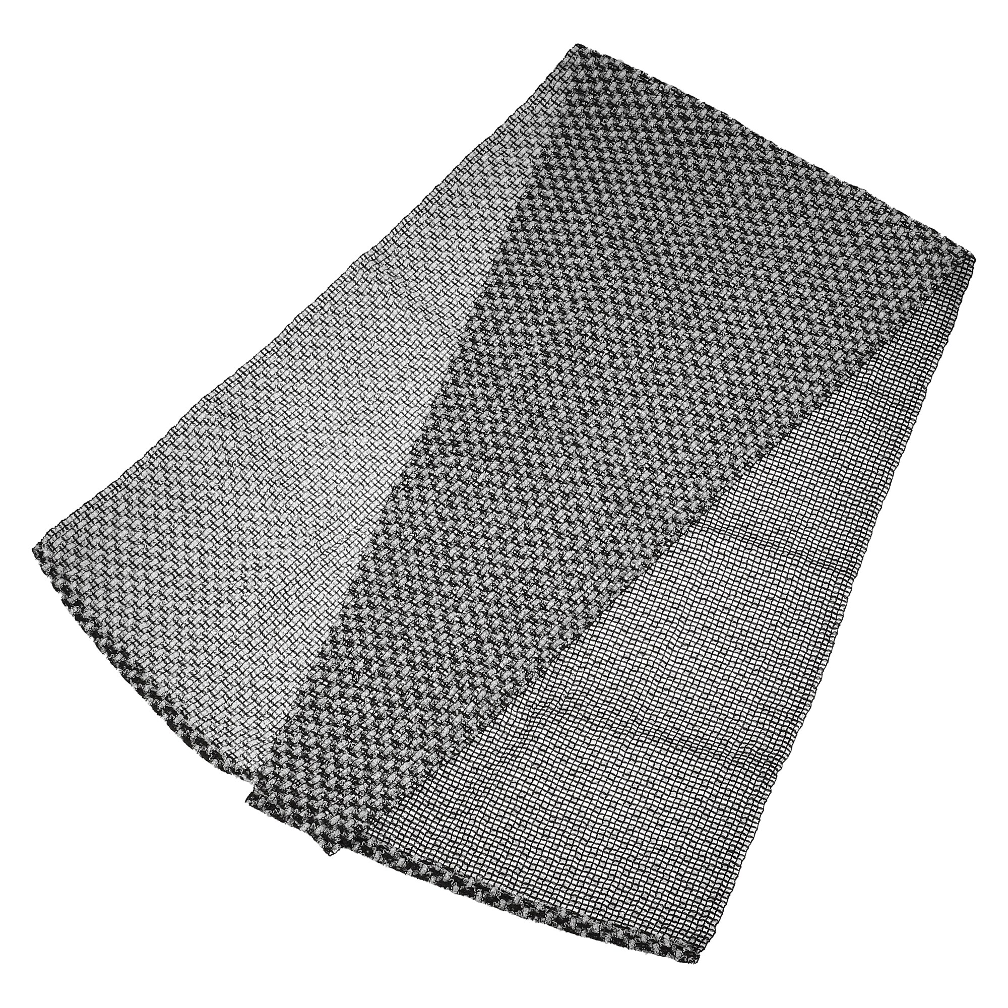 Unique Bargains Elasticity Body Scrub Towel Exfoliating Shower Towel for Shower 39.37 Inch x9.84 Inch Black