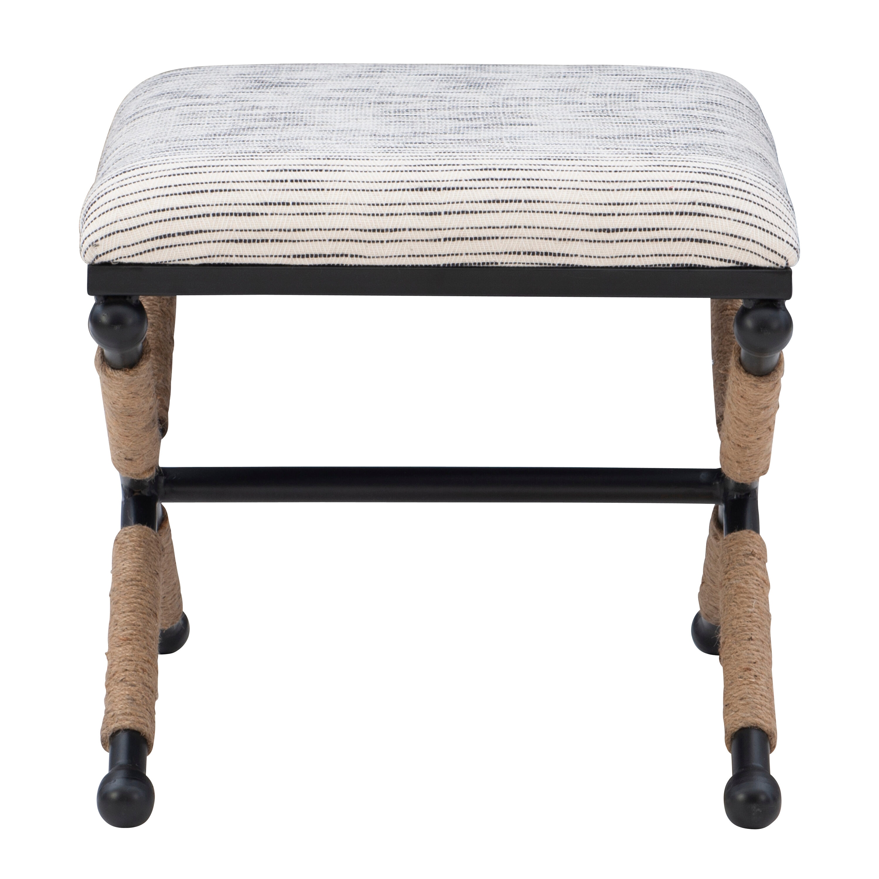 Linon BH166STRIPE1ASU bench - View #2
