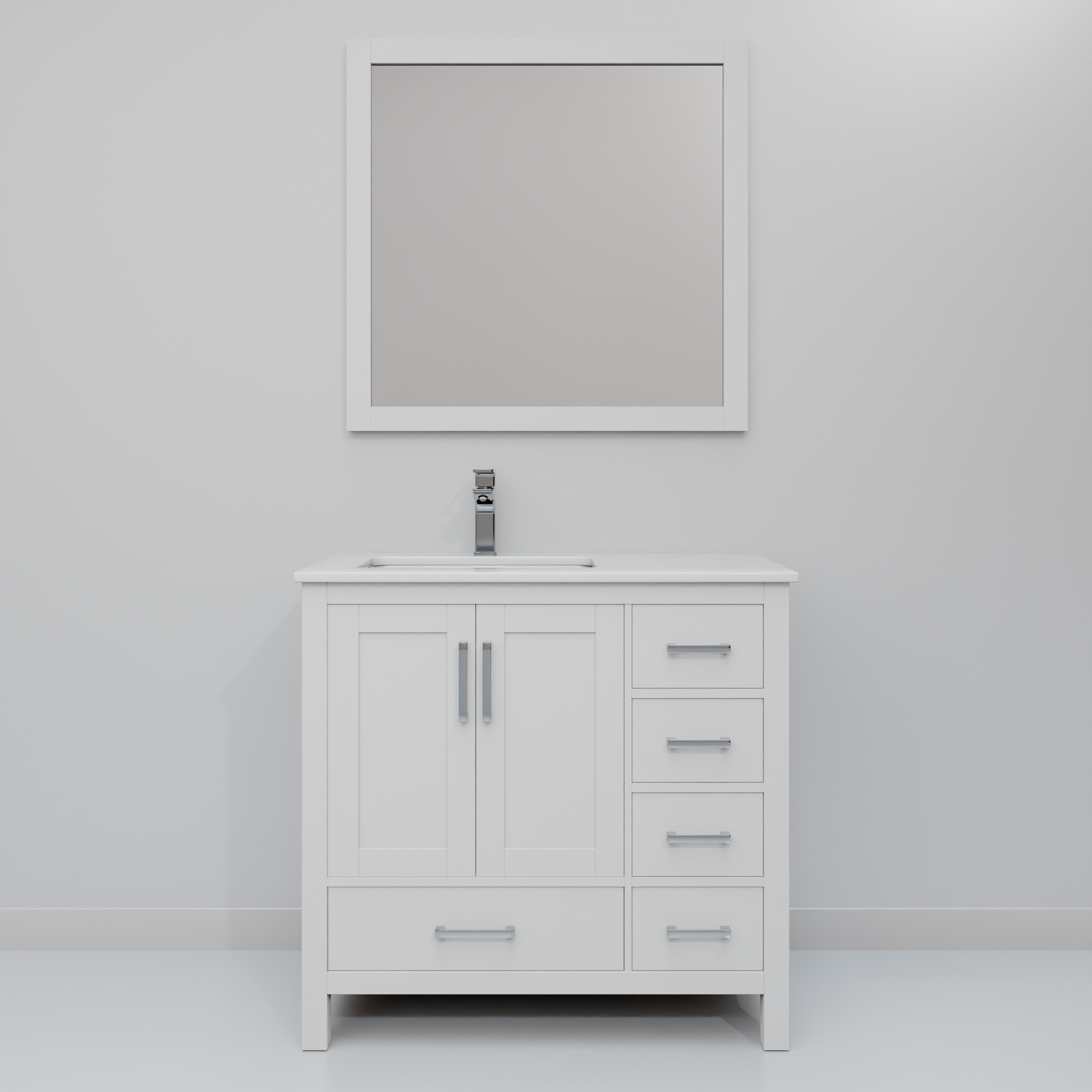 Lexora LVJ36SA311L Bath-Vanity-Combo - View #4