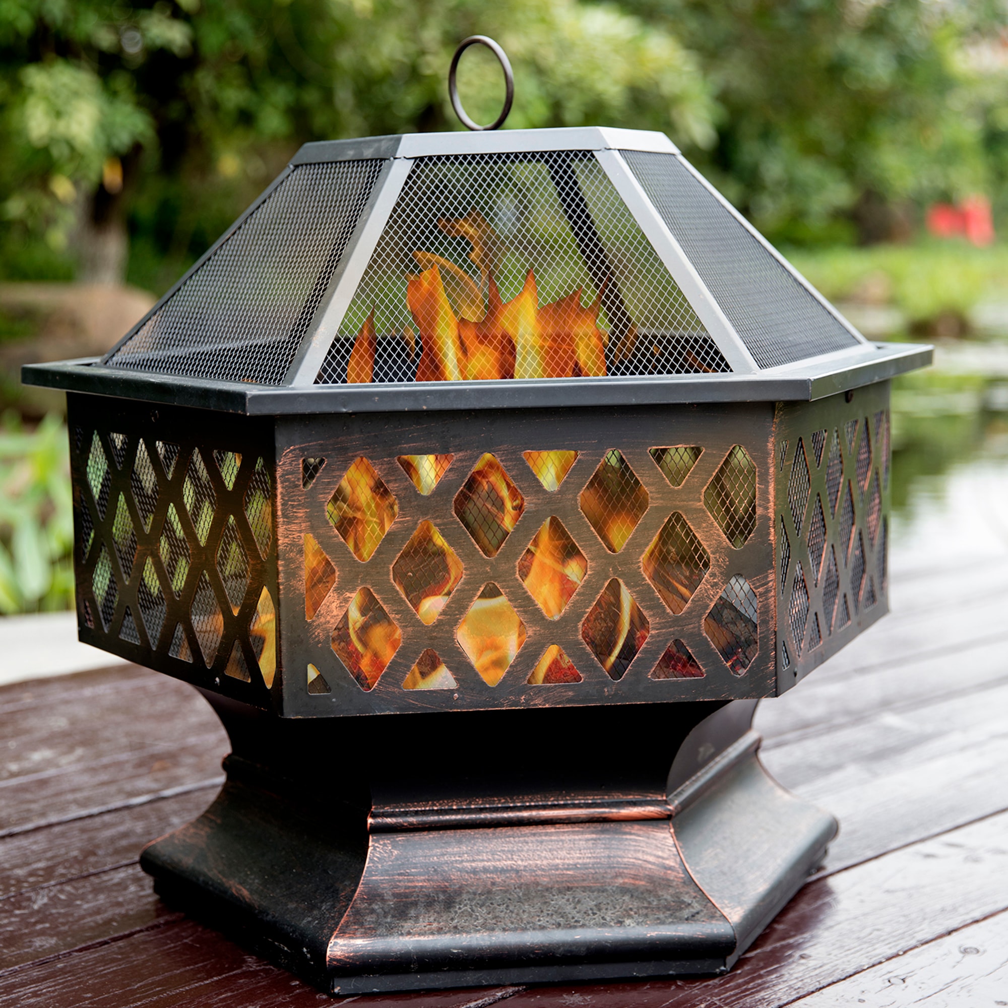 Clihome SL-69MX-AA Outdoor-Woodburning-Firepits - View #12