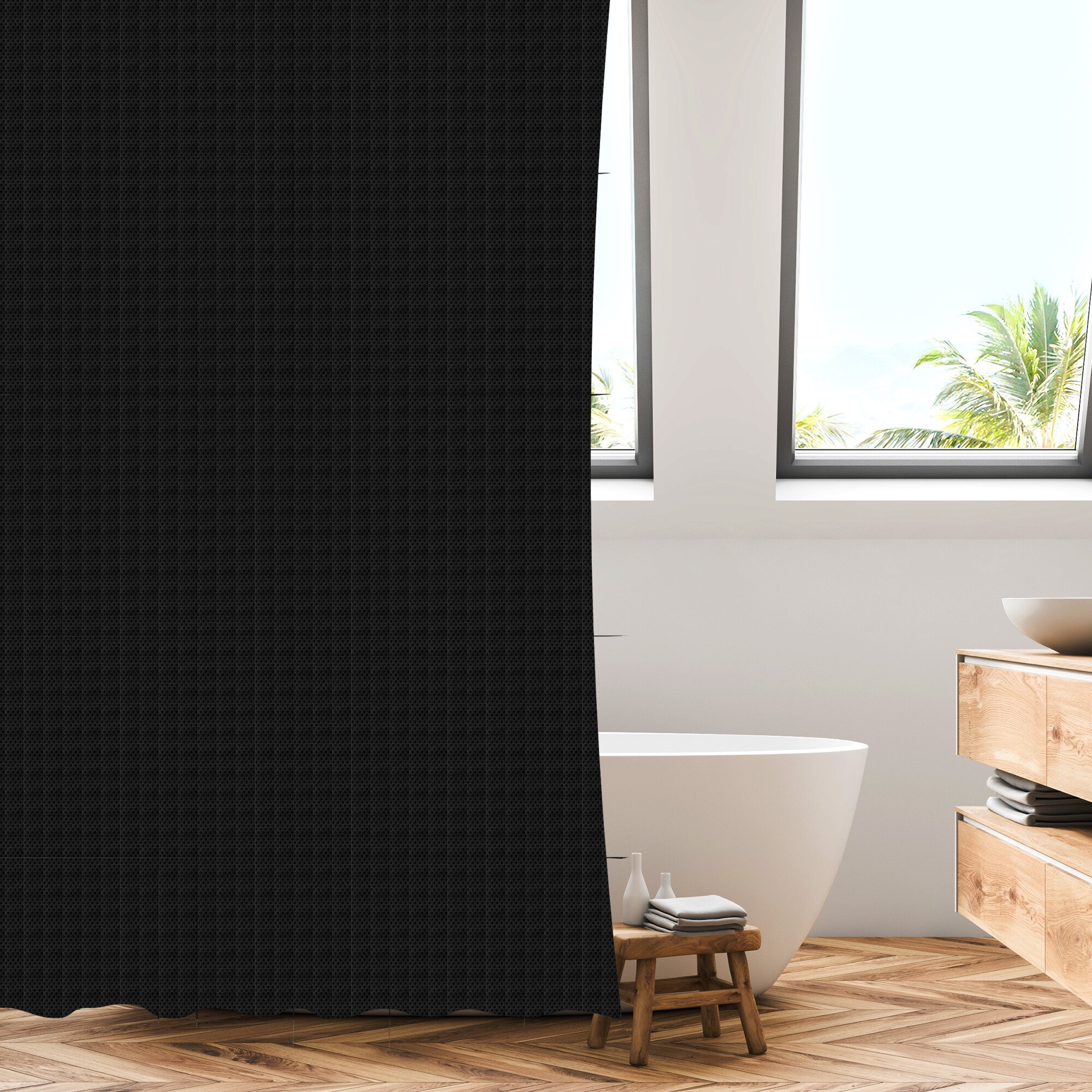 ACENTO LS421DBK Shower-Curtains-Liners - View #6