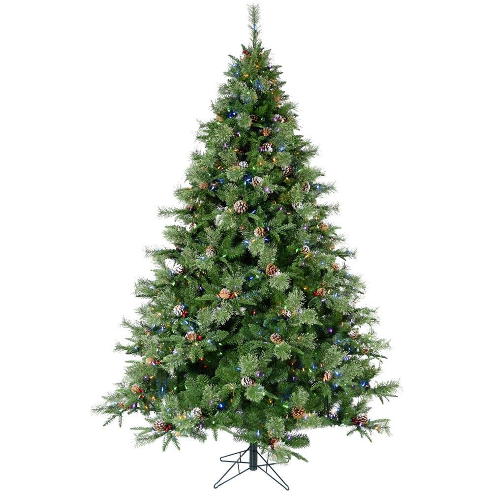 Christmas Time CT-BP065-ML 78-ft Pre-lit Artificial Christmas Tree with LED Lights