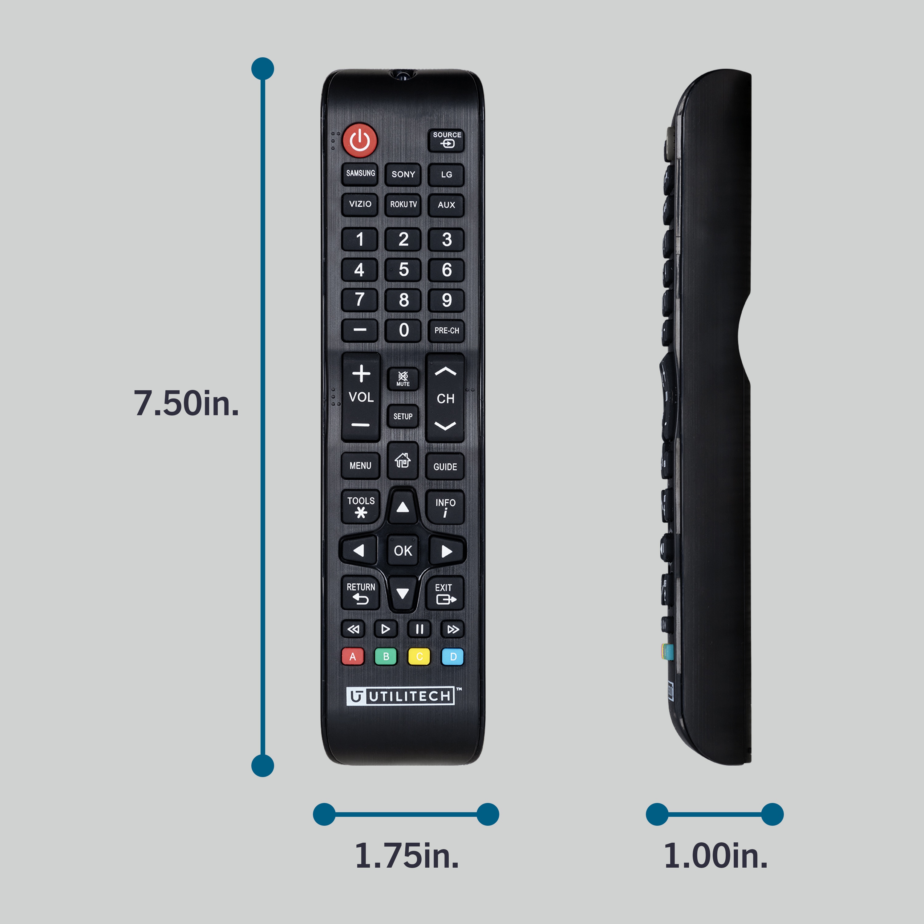 Utilitech 83693 Multimedia-Remote-Controls - View #6