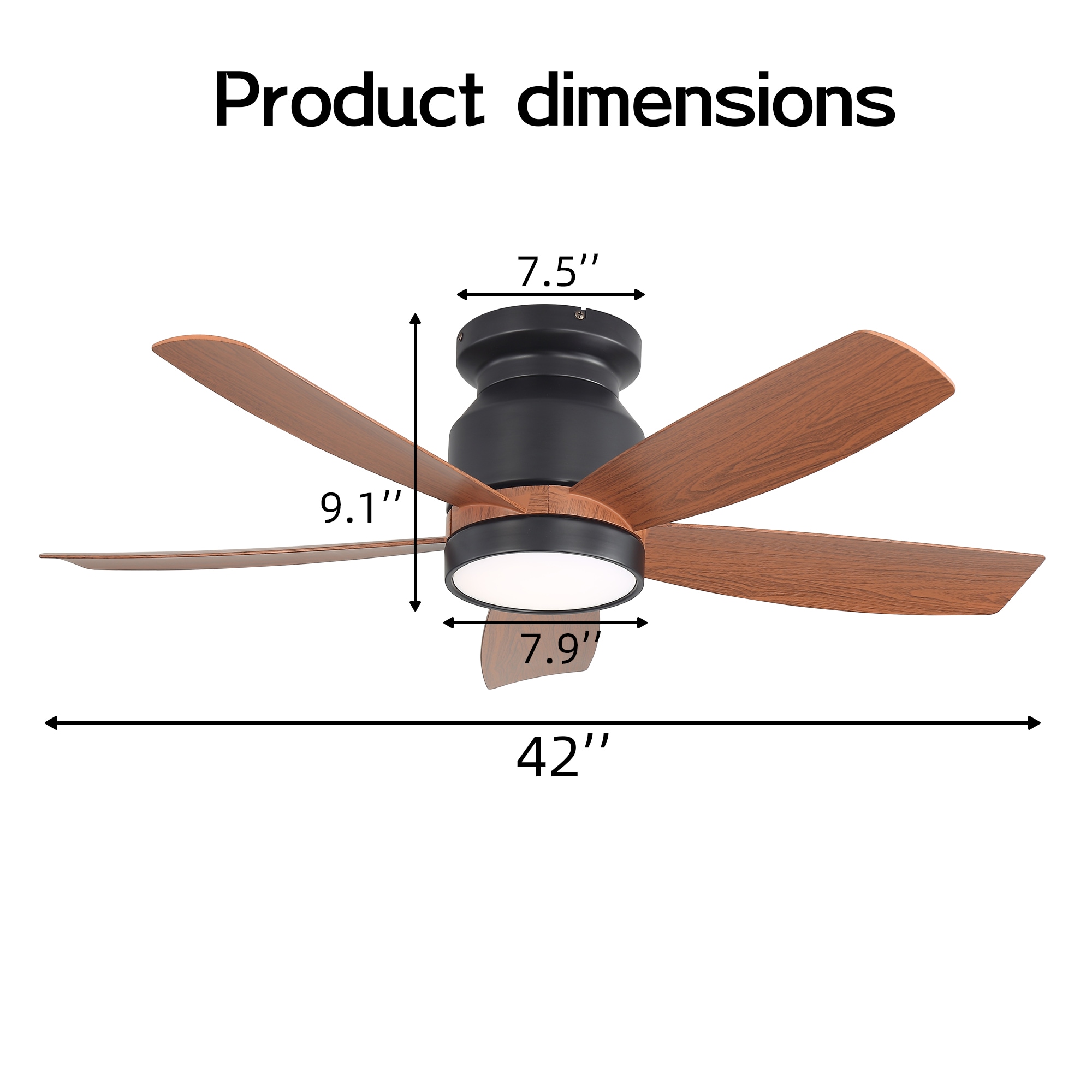 Tenleaf LIGHT0413-300-1 Ceiling-Fans - View #4