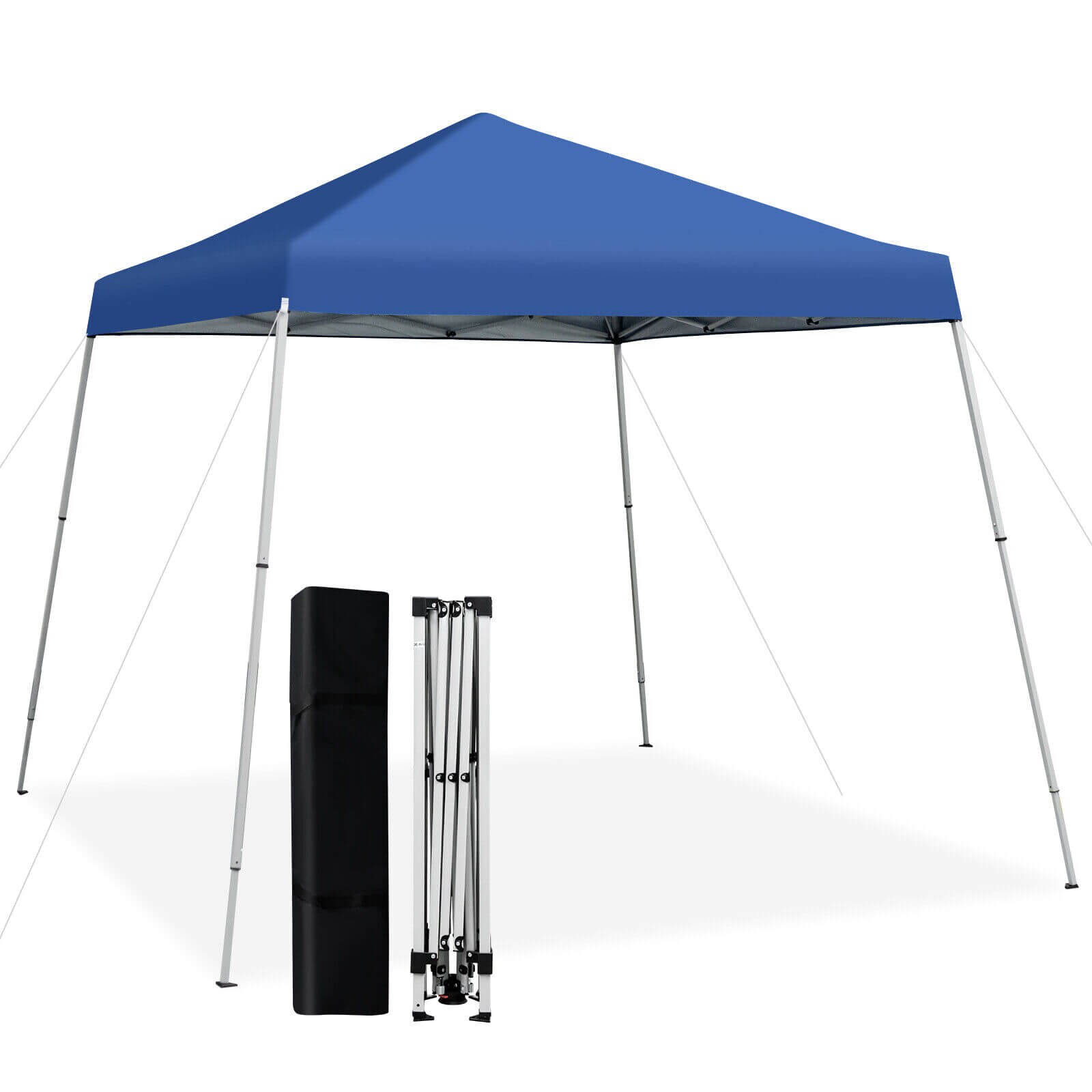 Wellfor 10-ft X 10-ft Canopy Storage Shelter In The Canopy Storage 