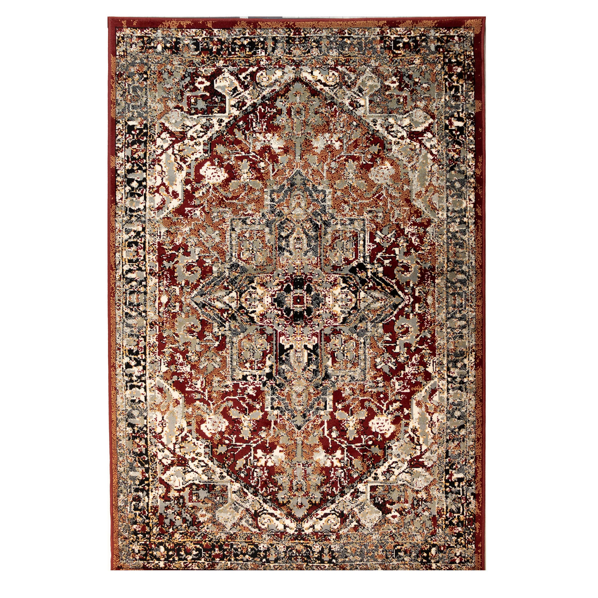 Aruba Sisal and Wool Ombre Rectangular 8'3" x 11'6" Area Rug