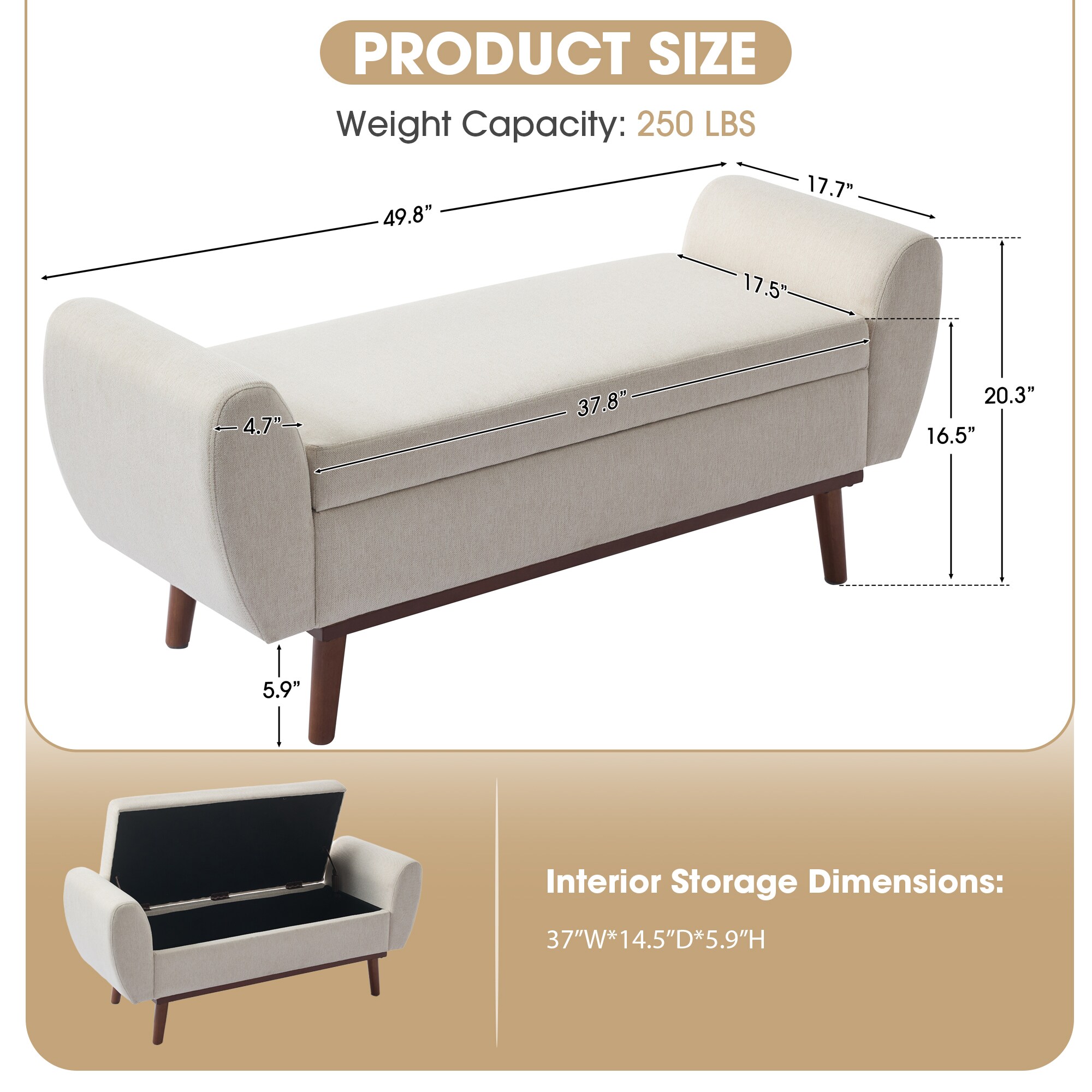 VOUA SAF-TNXLY-BR bench - View #6