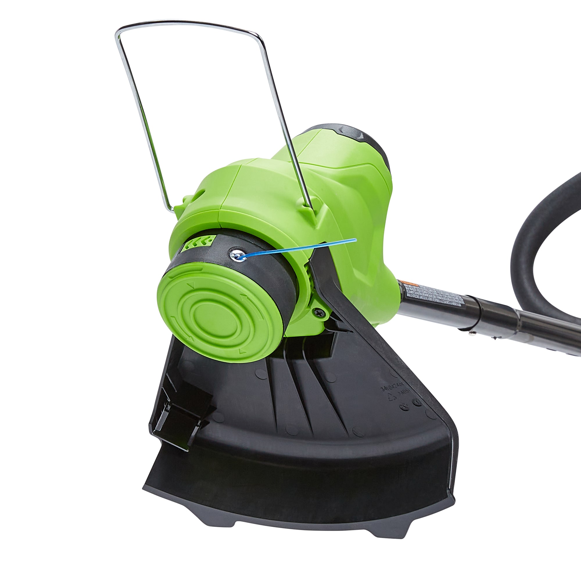 Greenworks 24-volt 10-in Straight Shaft Battery String Trimmer (Battery ...