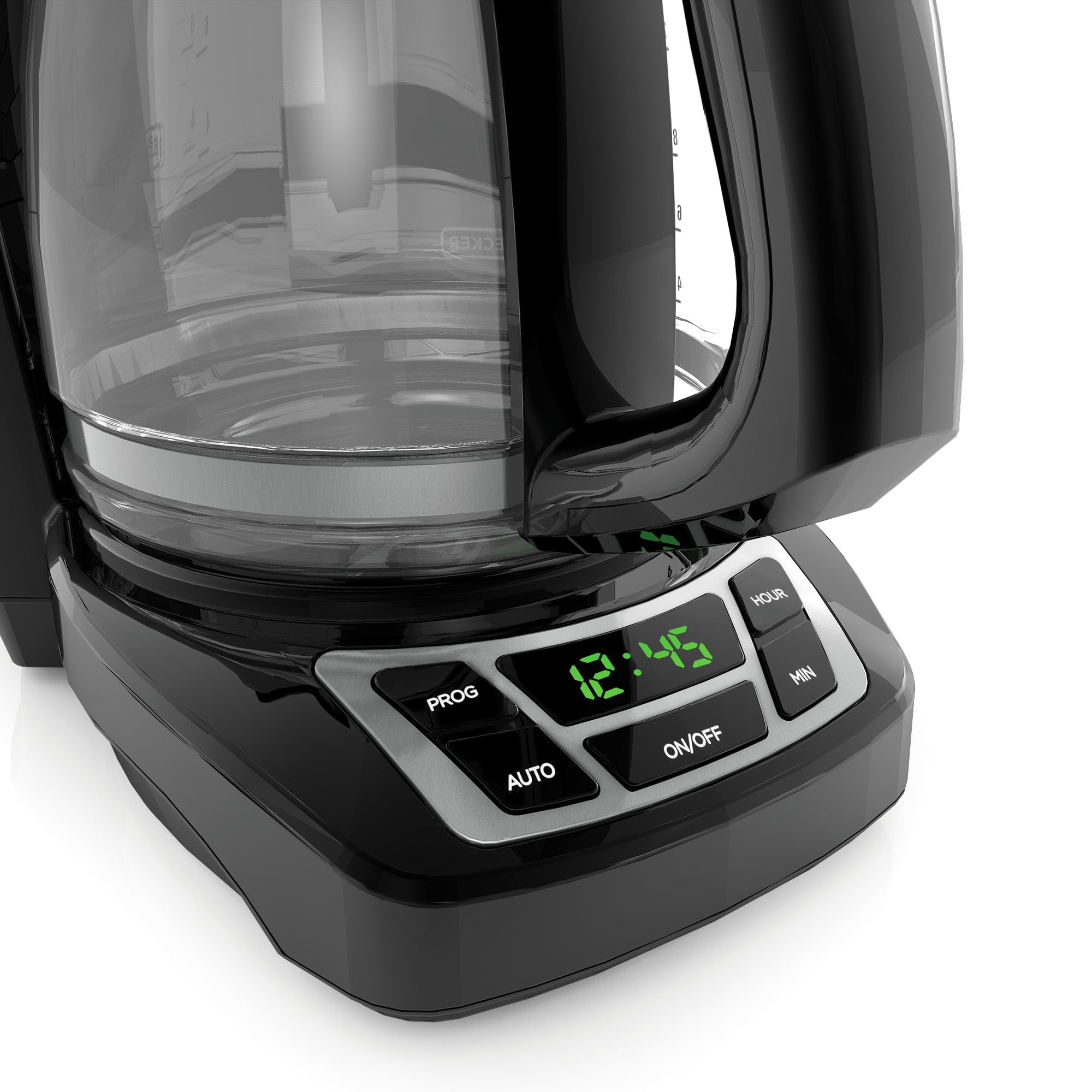  Black+Decker CM1160W-1 CM1160W 12-Cup Programmable Coffeemaker,  white/stainless steel: Home & Kitchen