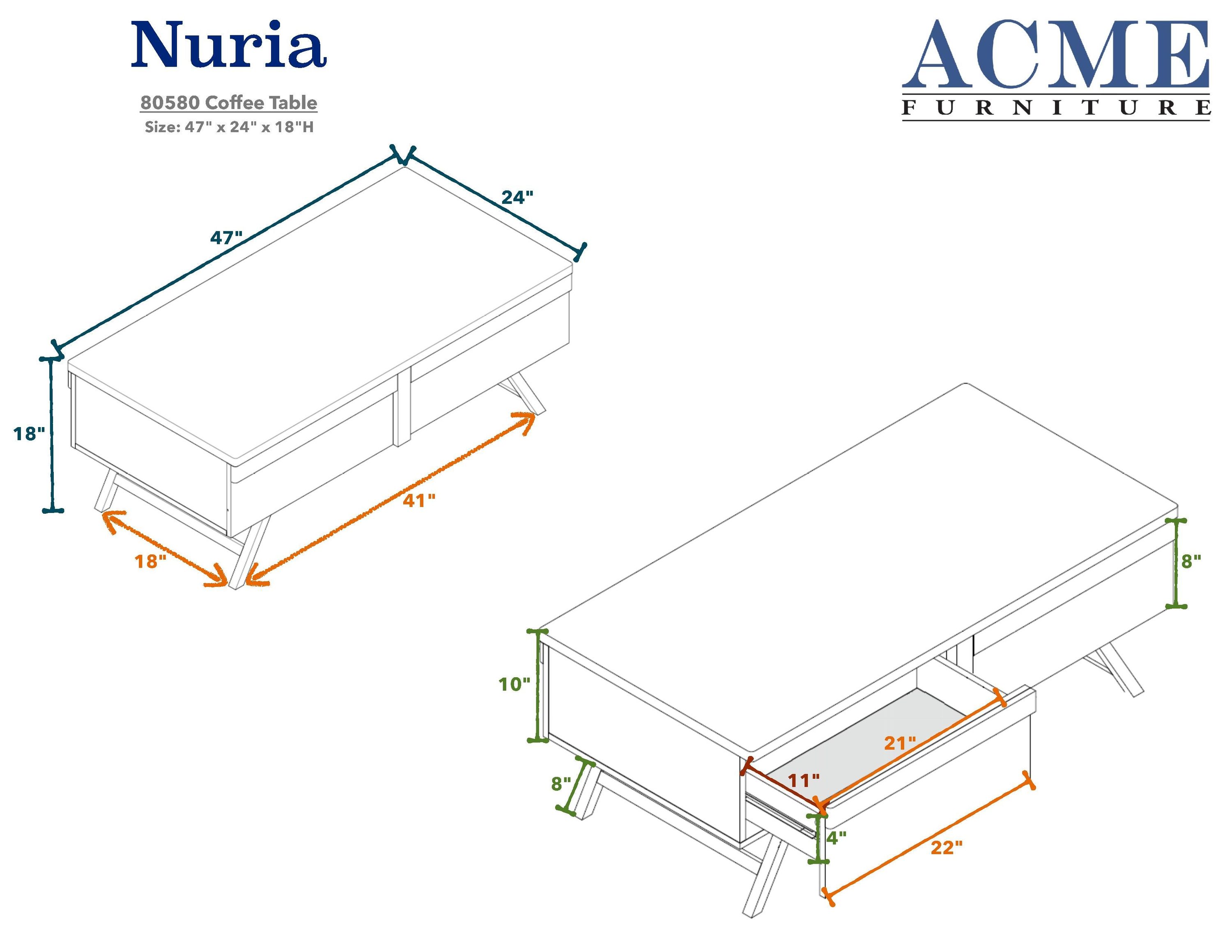 Pouuin ACT580S Coffee-Tables - View #3